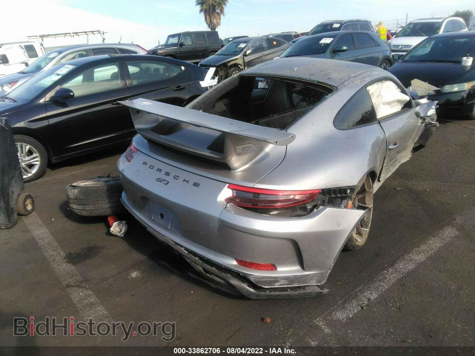 2018 PORSCHE 911 - VIN: WP0AC2A99JS176572 - Фото 4