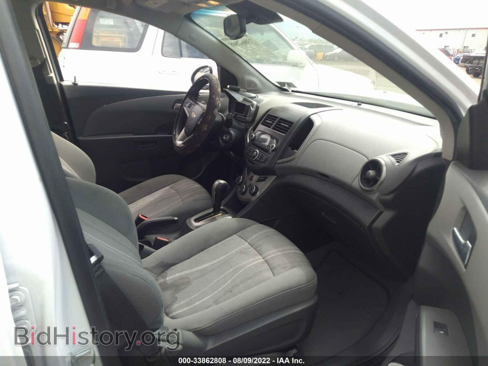2012 CHEVROLET SONIC - VIN: 1G1JC5SH9C4229097 - Фото 5
