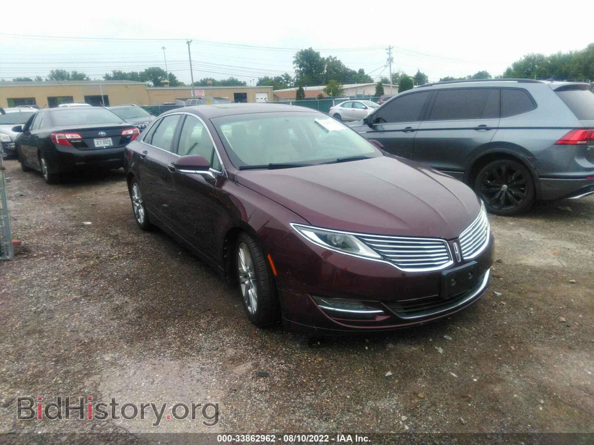 Photo 3LN6L2J95DR801793 - LINCOLN MKZ 2013