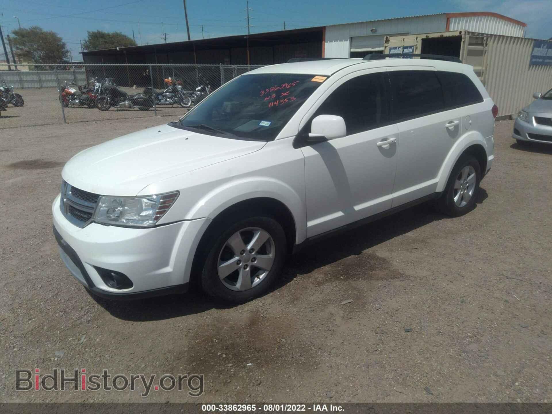 2011 DODGE JOURNEY - VIN: 3D4PH1FG7BT567834 - Фото 2