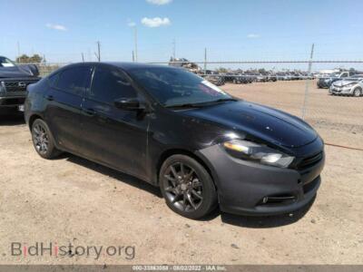 2015 Dodge DART SXT, black — VIN 1C3CDFBB9FD345200, IAAI