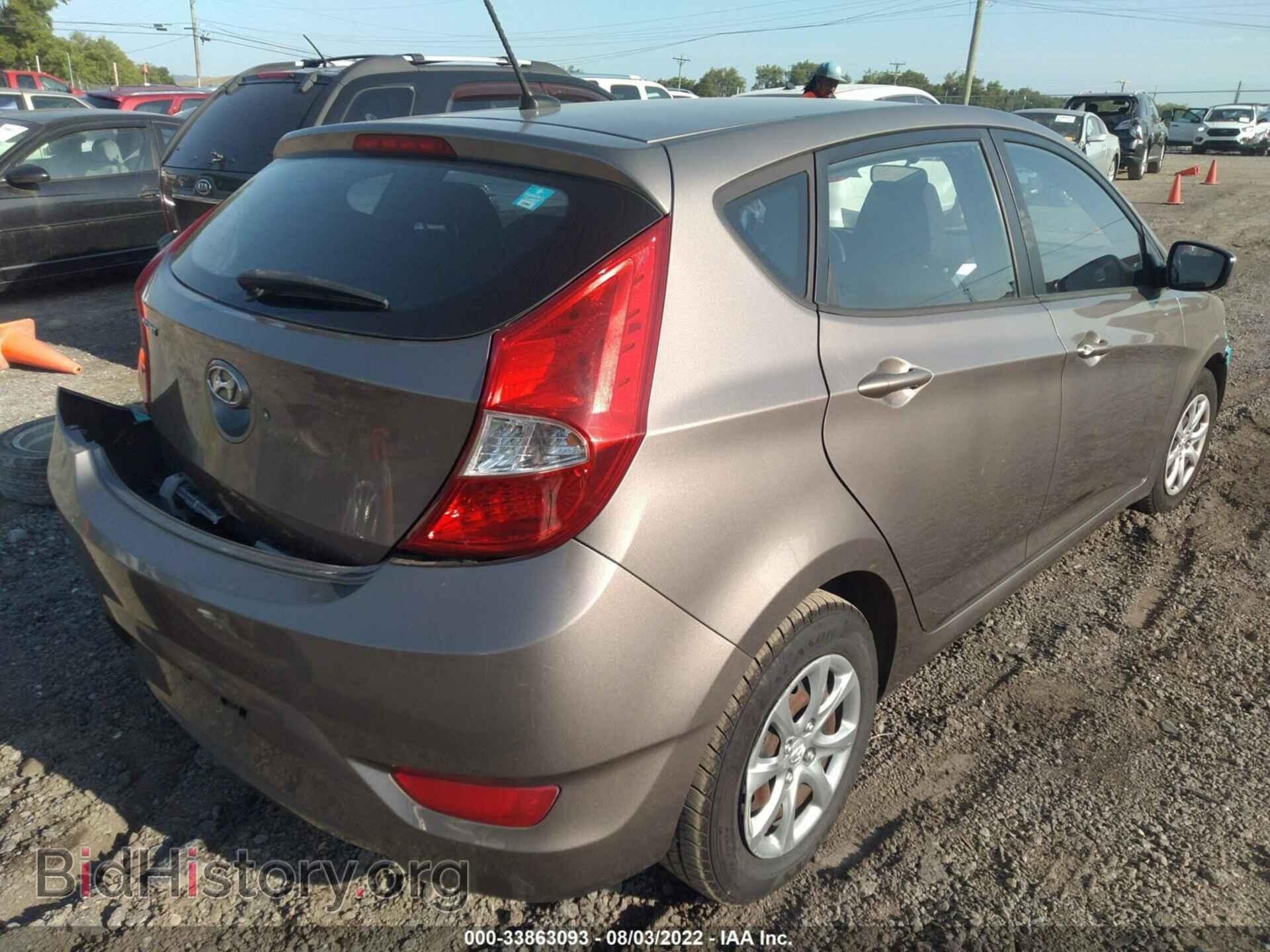 2014 HYUNDAI ACCENT - VIN: KMHCT5AE3EU142849 - Фото 4