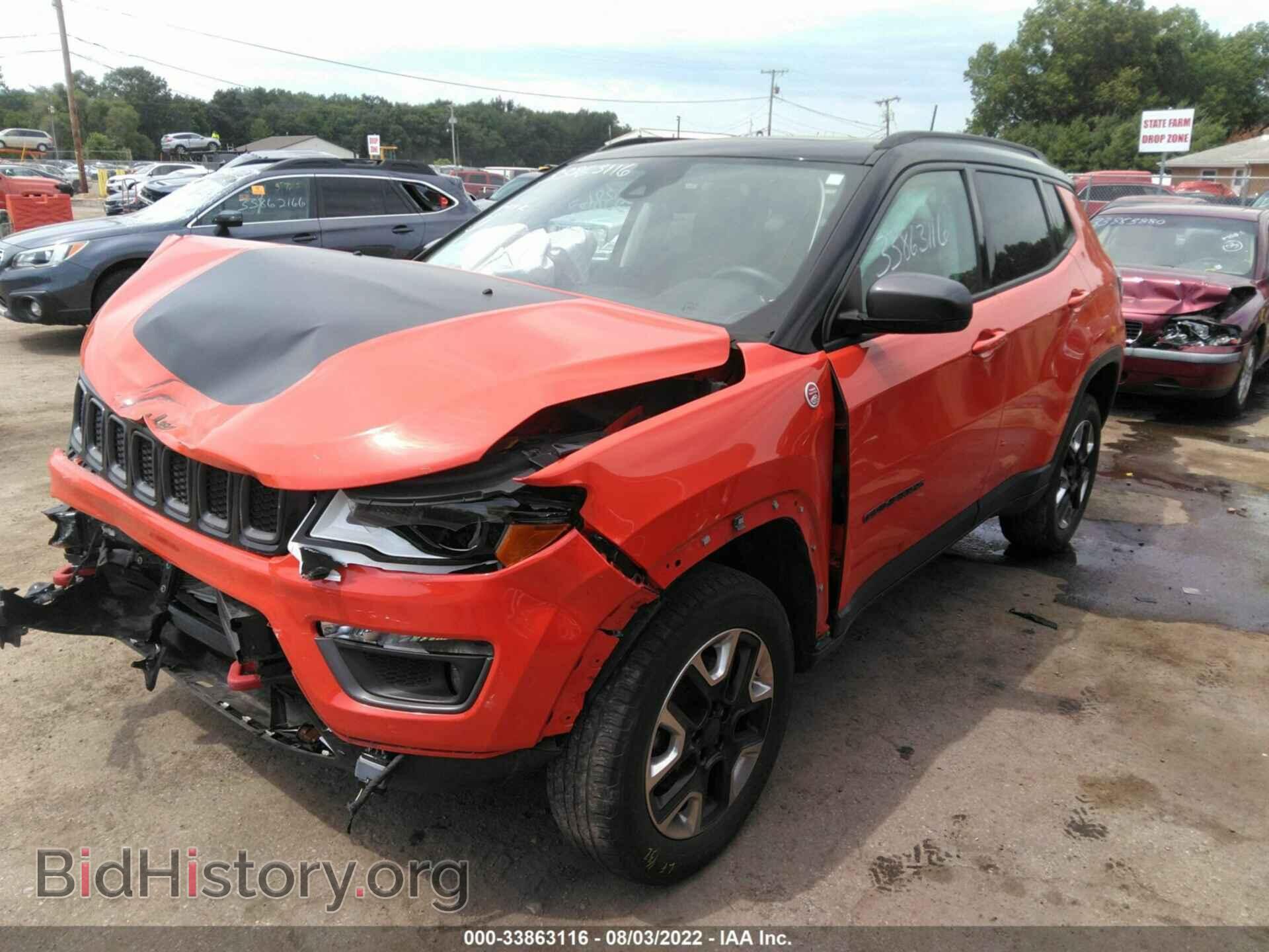 2017 JEEP COMPASS - VIN: 3C4NJDDB6HT657454 - Фото 2