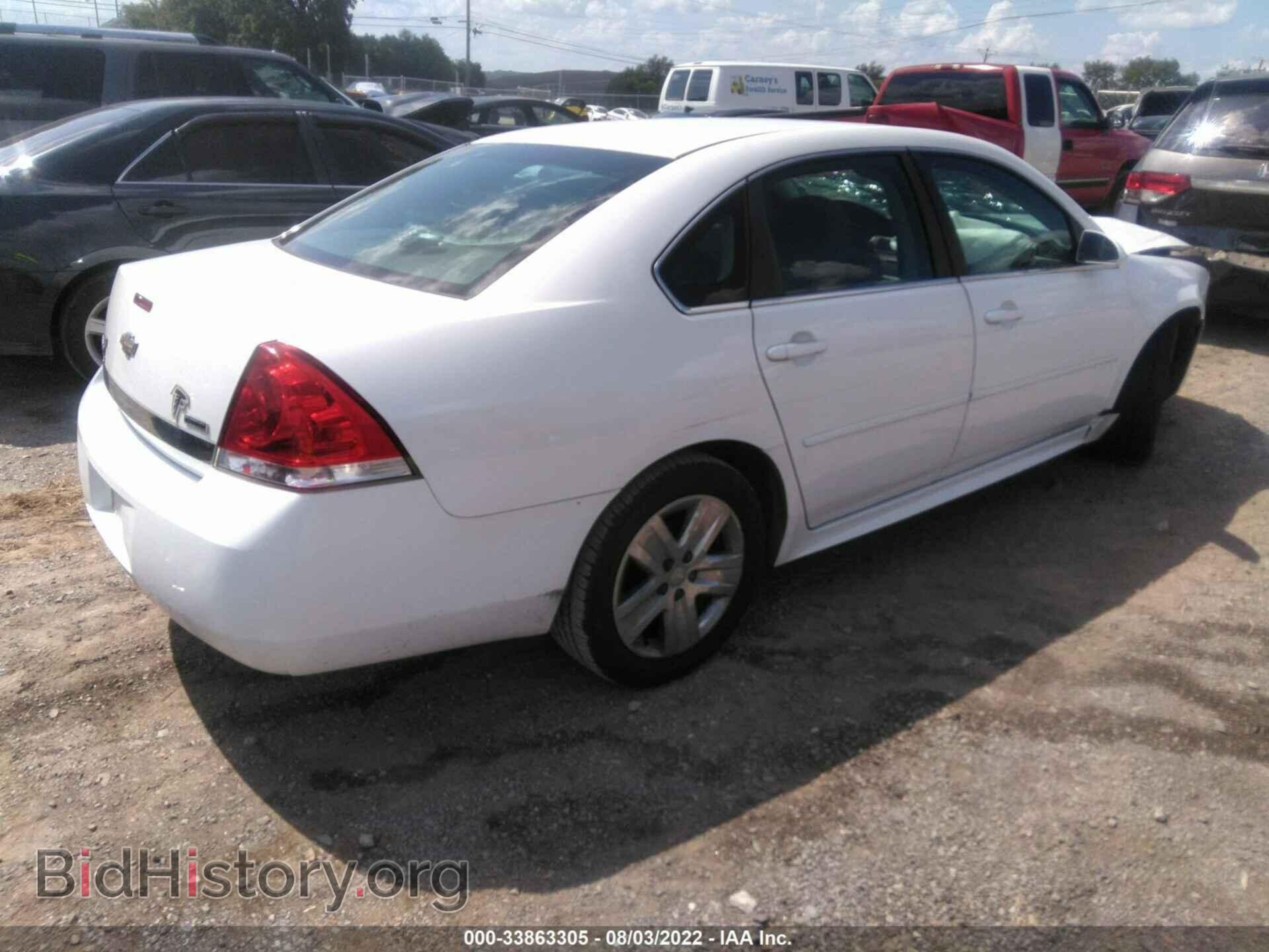 2011 CHEVROLET IMPALA - VIN: 2G1WF5EK1B1273948 - Фото 4