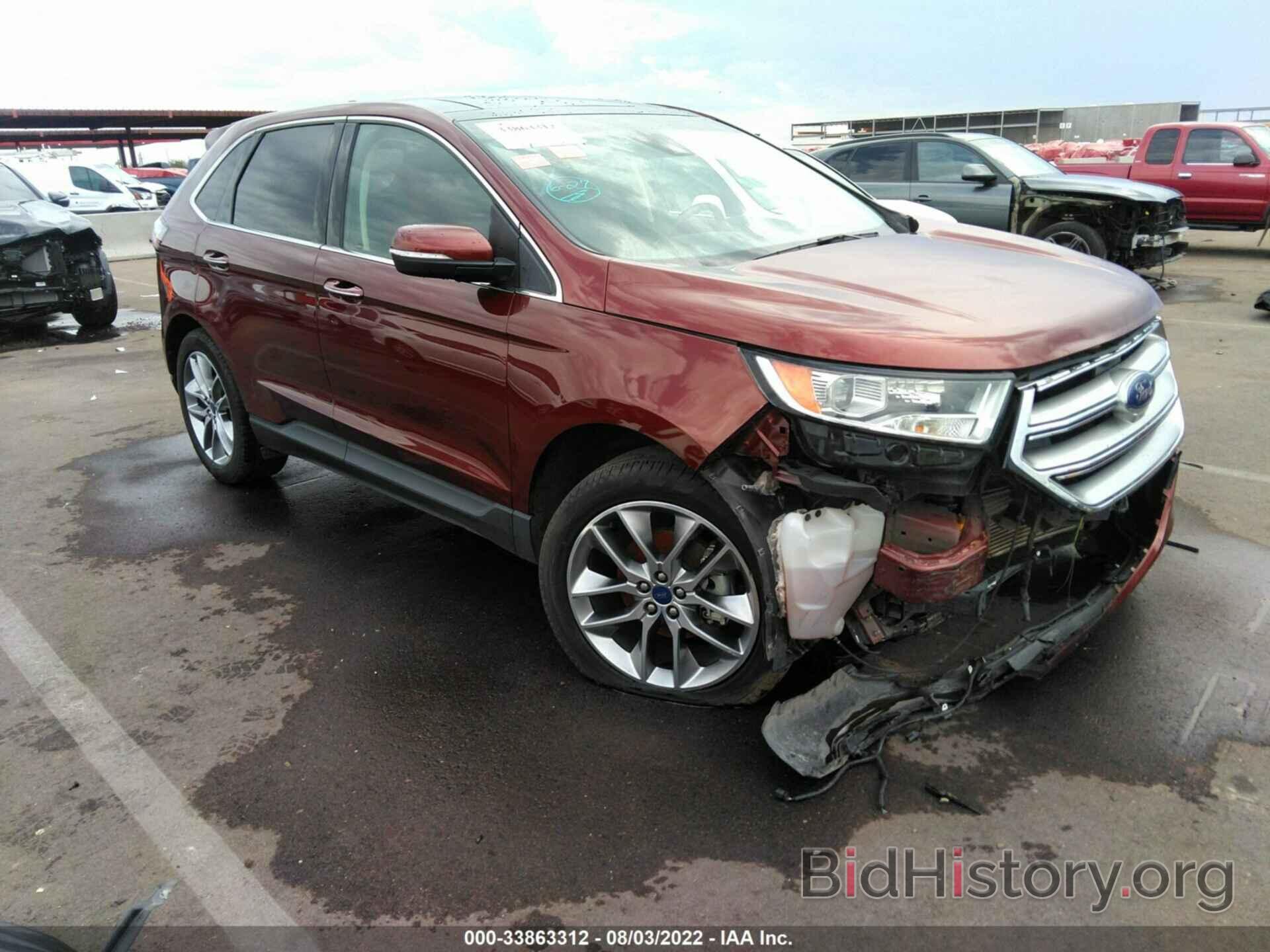 Photo 2FMPK3K97FBC41966 - FORD EDGE 2015