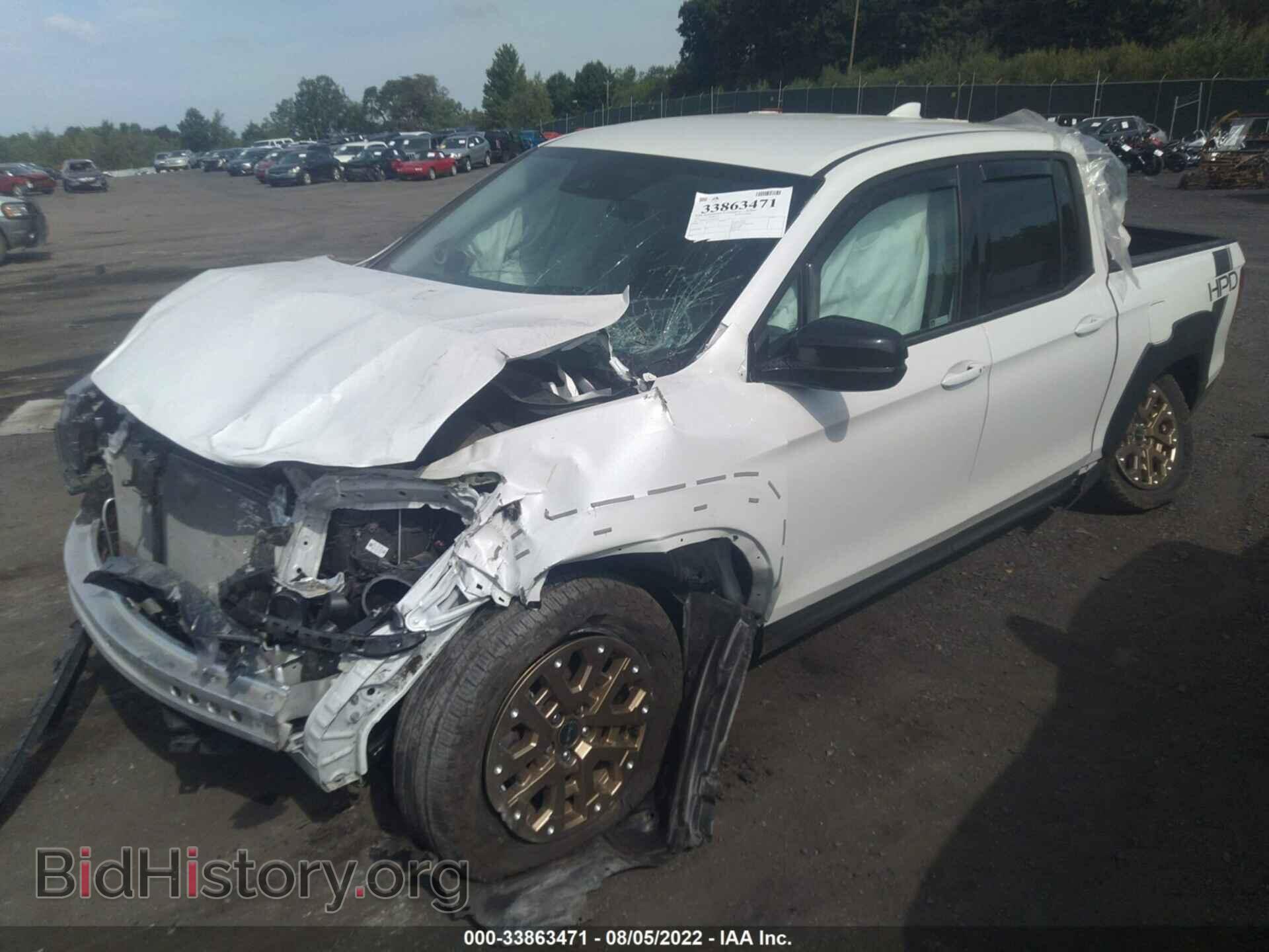 2021 HONDA RIDGELINE - VIN: 5FPYK3F11MB018701 - Фото 2