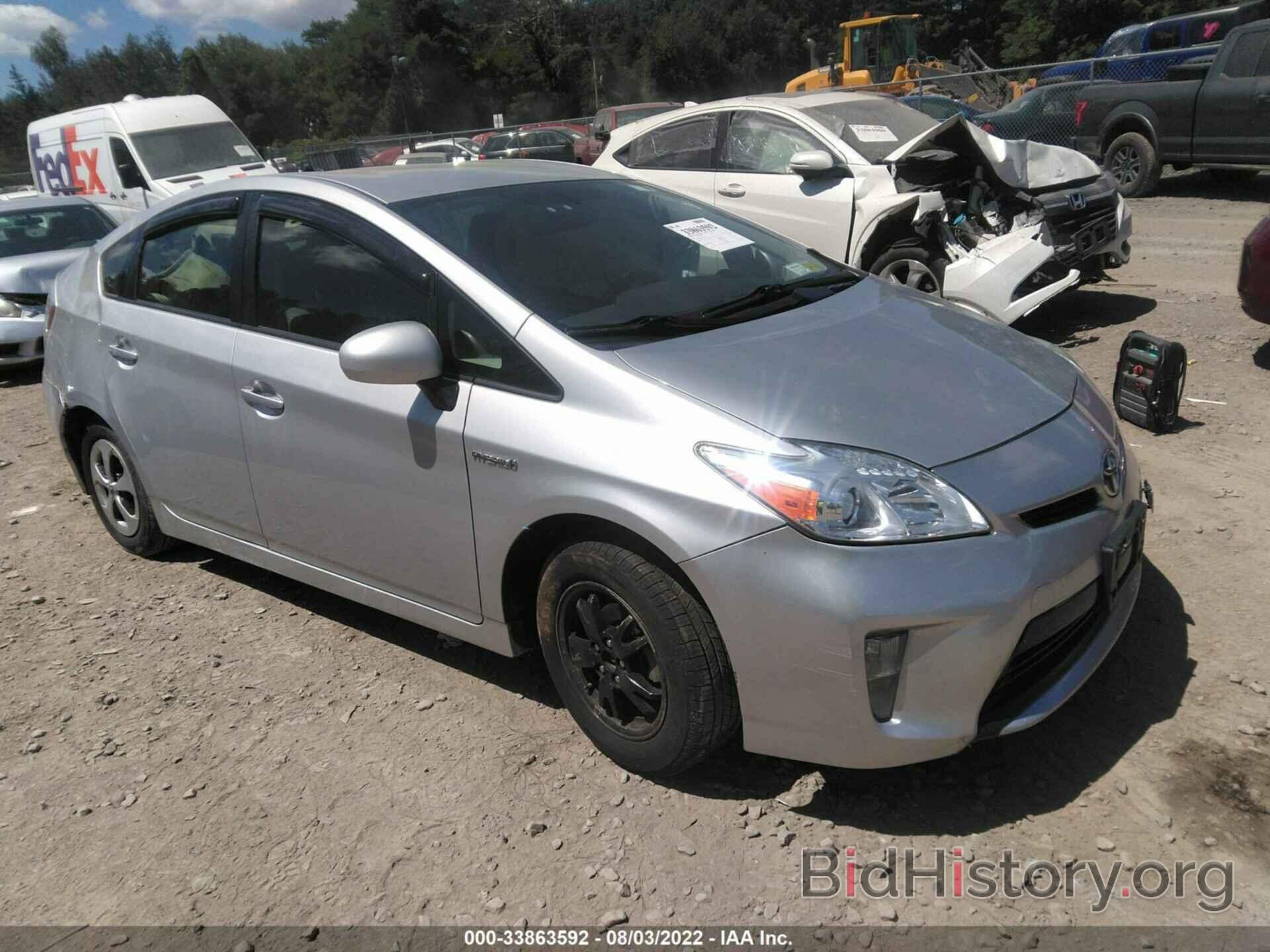 Photo JTDKN3DU7E0388277 - TOYOTA PRIUS 2014