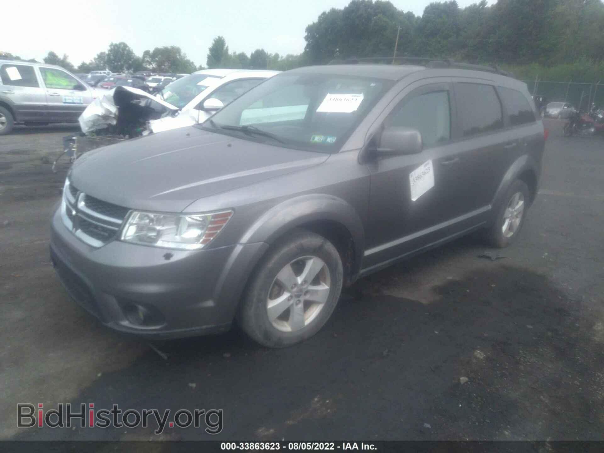 2012 DODGE JOURNEY - VIN: 3C4PDCBG4CT153972 - Фото 2