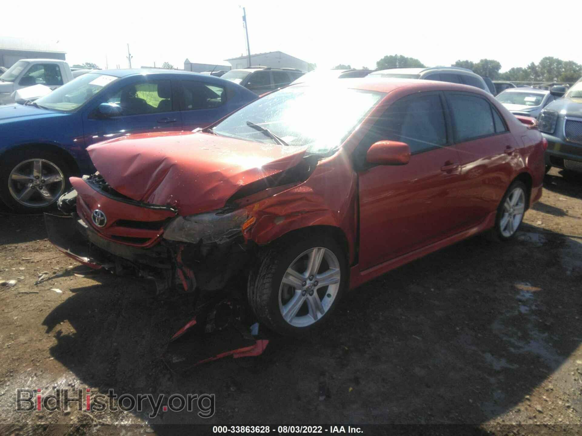2013 TOYOTA COROLLA - VIN: 2T1BU4EE0DC088049 - Фото 2