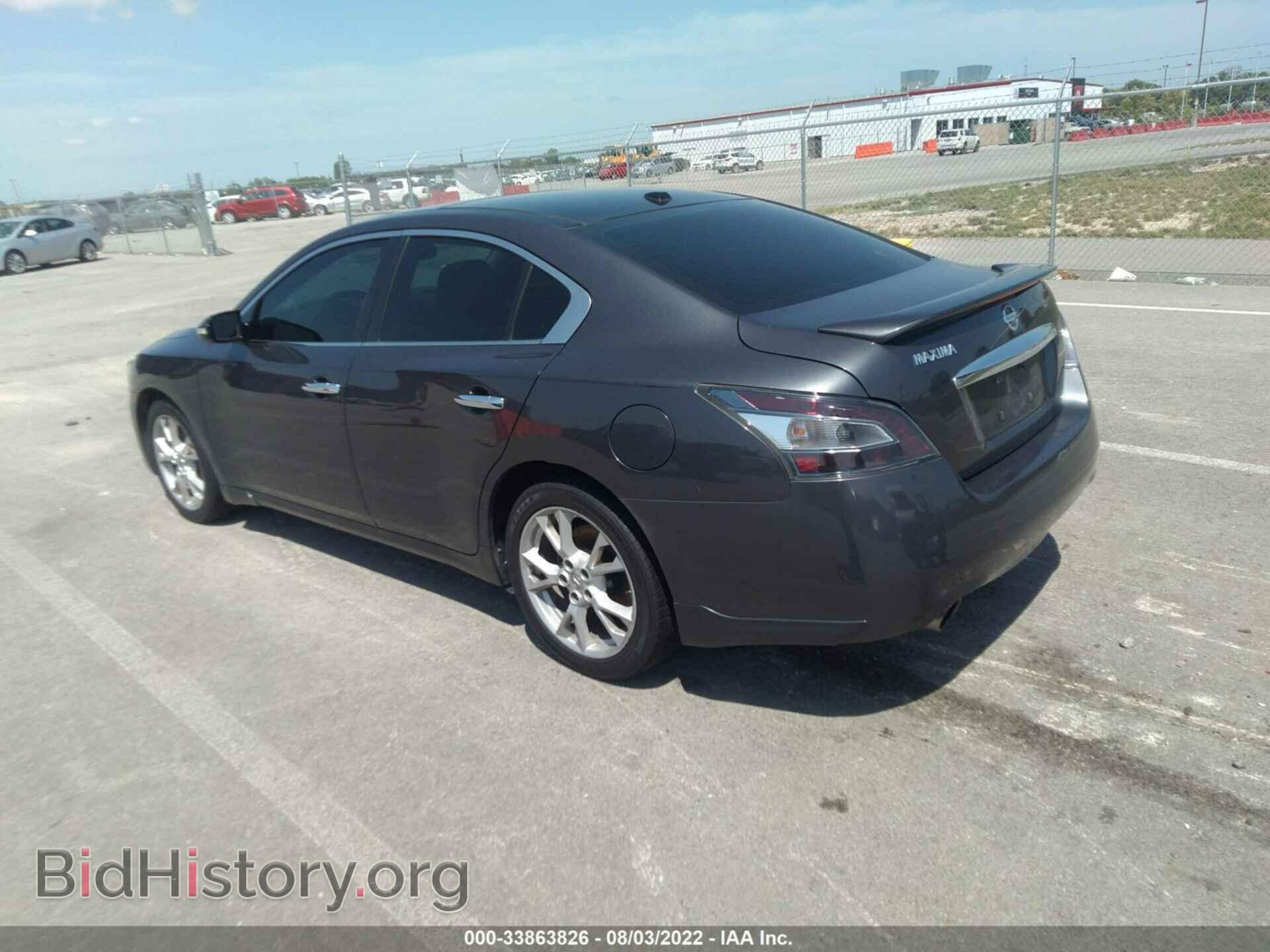 2012 NISSAN MAXIMA - VIN: 1N4AA5AP9CC858165 - Фото 3