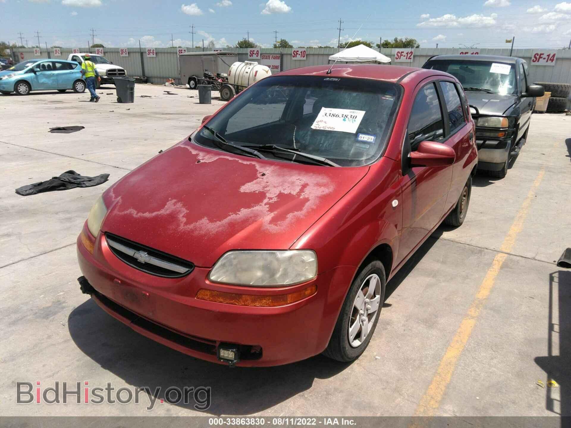2006 CHEVROLET AVEO - VIN: KL1TD66636B581076 - Фото 2
