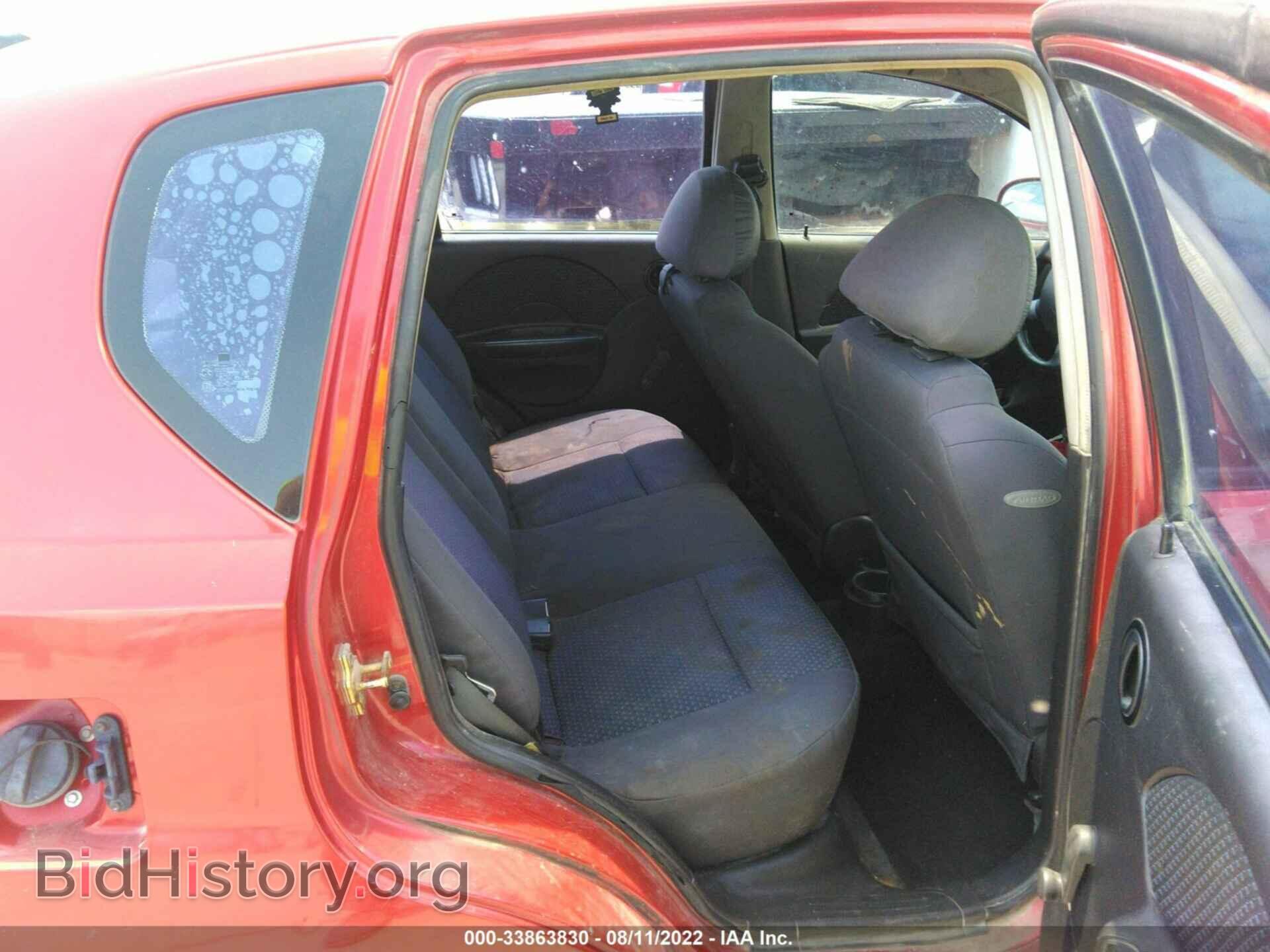 2006 CHEVROLET AVEO - VIN: KL1TD66636B581076 - Фото 8