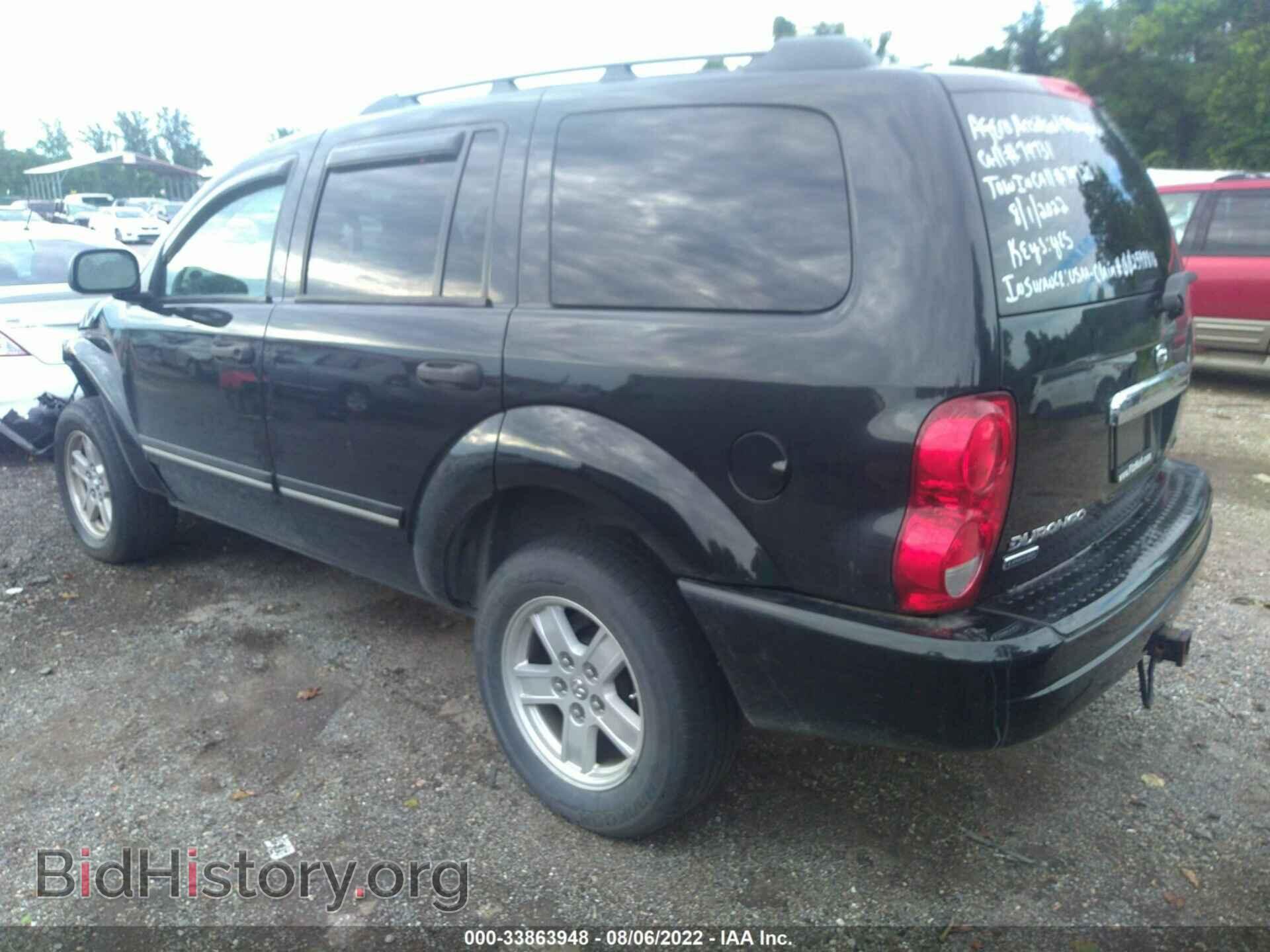 2006 DODGE DURANGO - VIN: 1D4HB58276F165116 - Фото 3