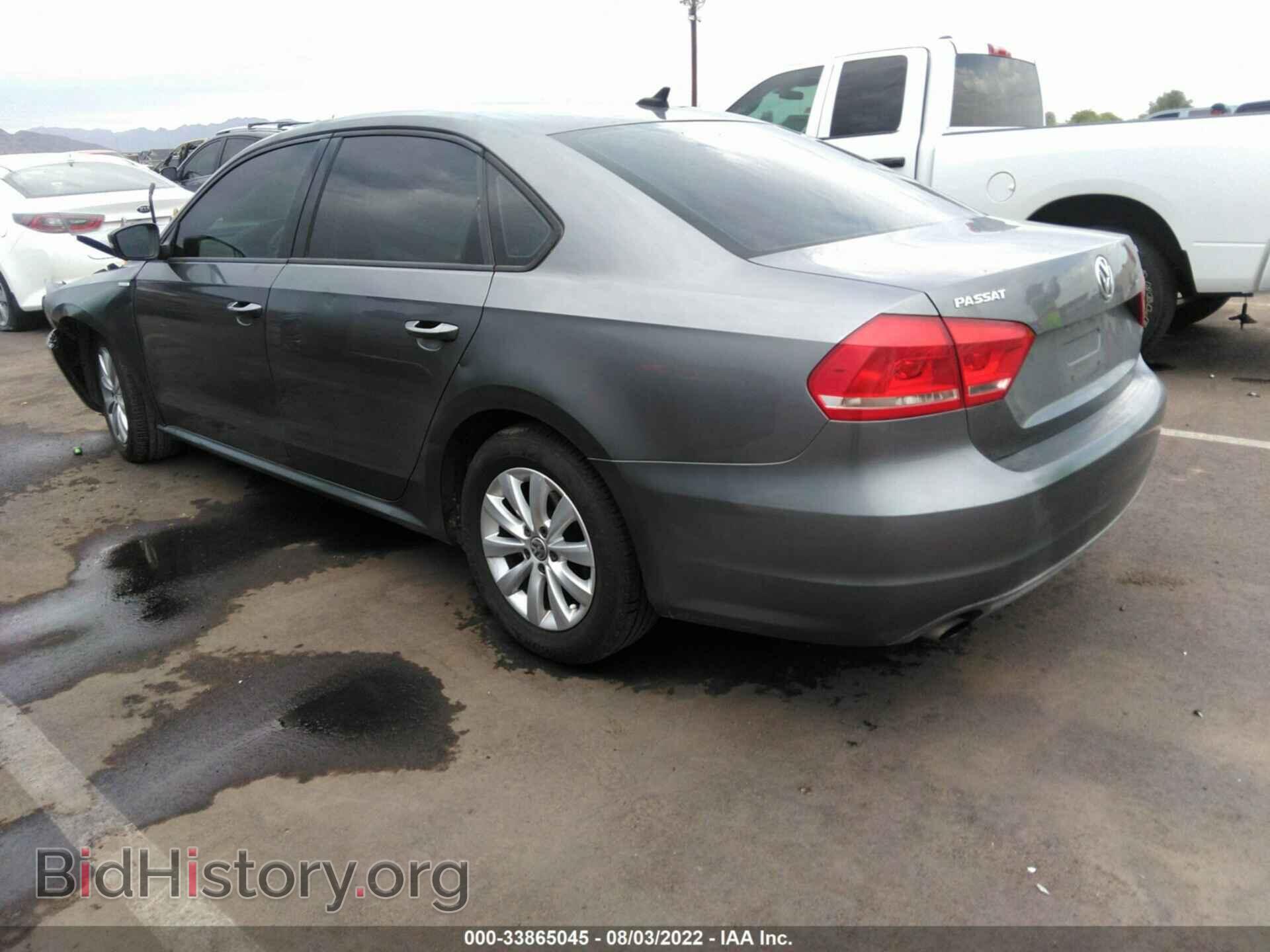 2014 VOLKSWAGEN PASSAT - VIN: 1VWAT7A34EC115460 - Фото 3