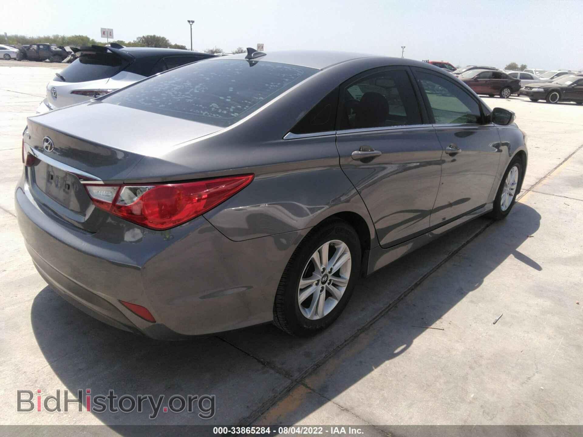 2014 HYUNDAI SONATA - VIN: 5NPEB4AC7EH828346 - Фото 4