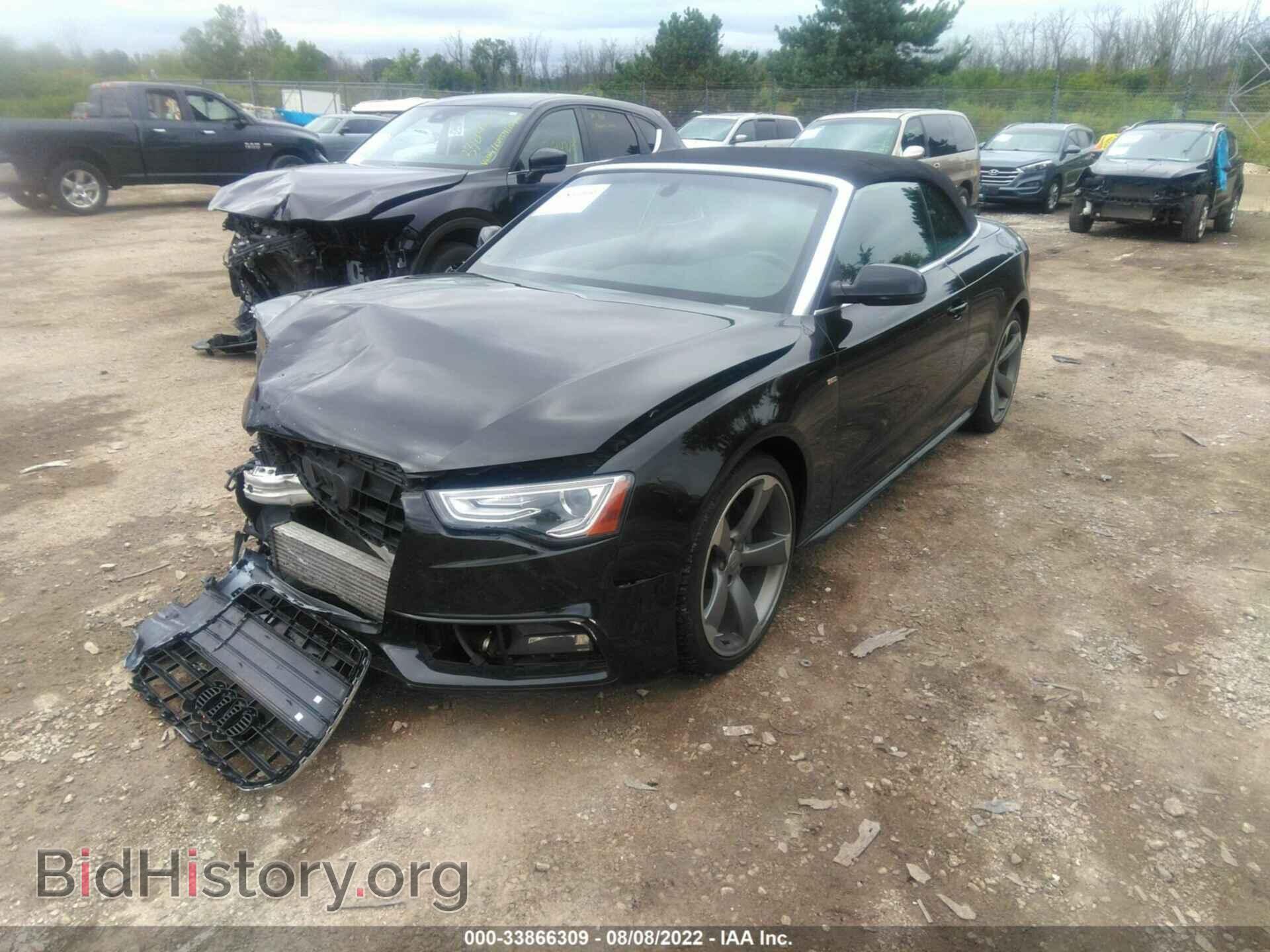 2015 AUDI A5 - VIN: WAUMFAFH7FN004395 - Фото 2