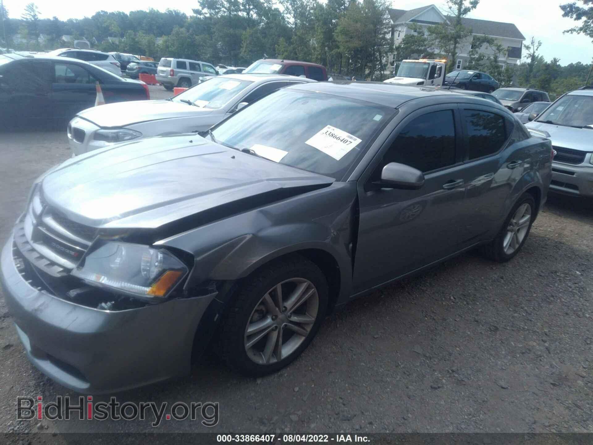 2013 DODGE AVENGER - VIN: 1C3CDZCB5DN502809 - Фото 2