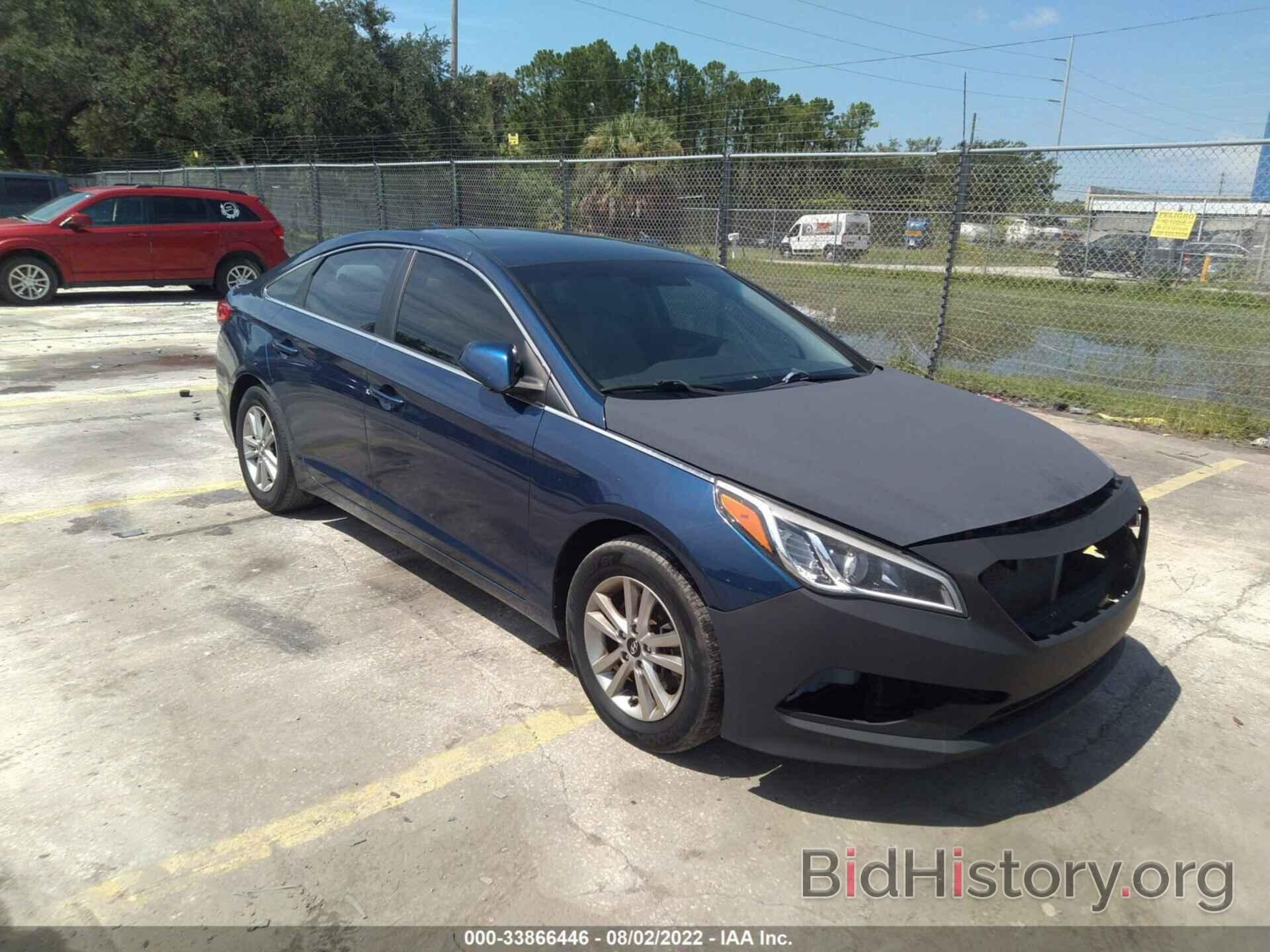 Photo 5NPE24AF0HH518344 - HYUNDAI SONATA 2017