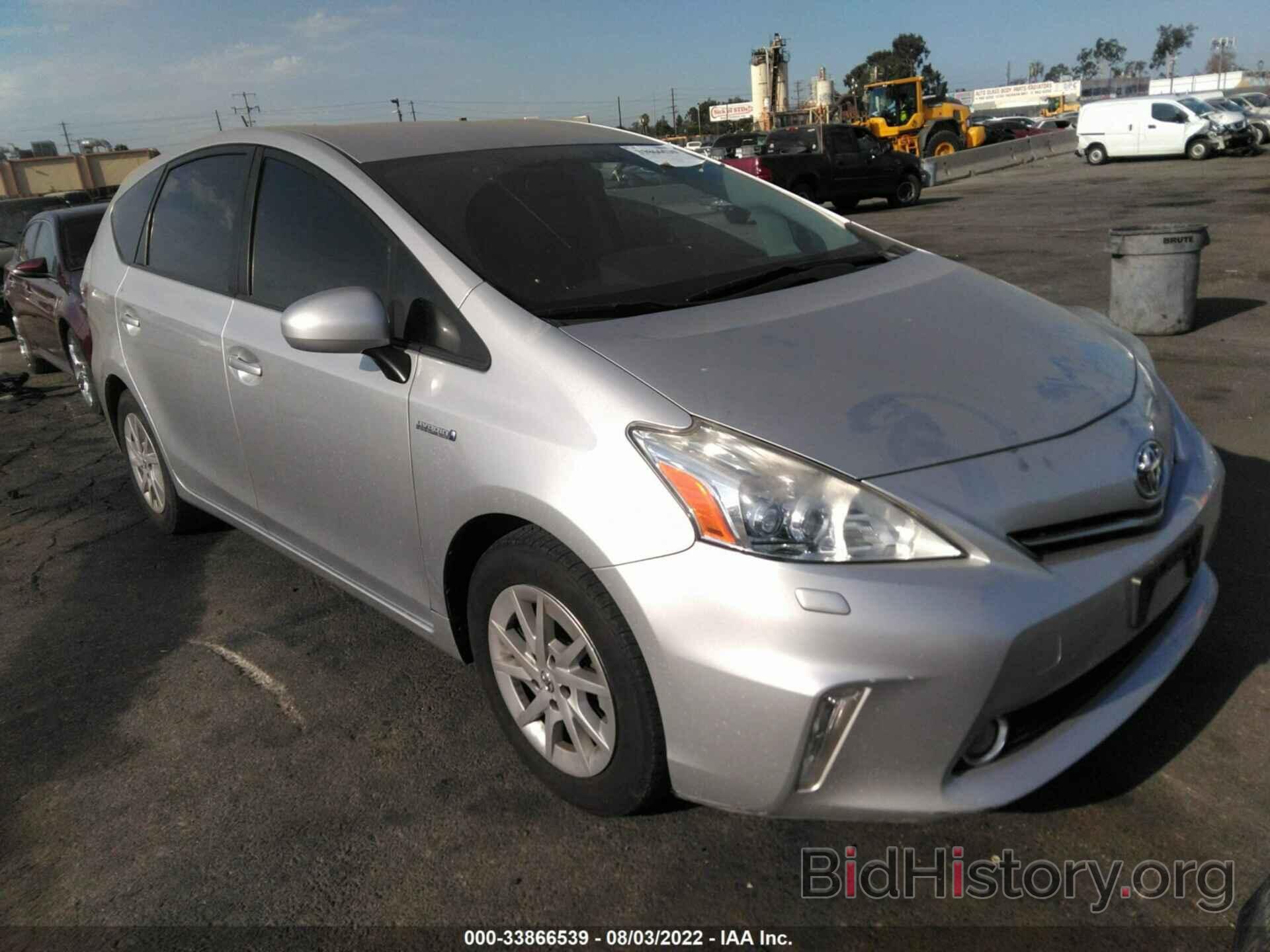 Фотография JTDZN3EU9C3160841 - TOYOTA PRIUS V 2012