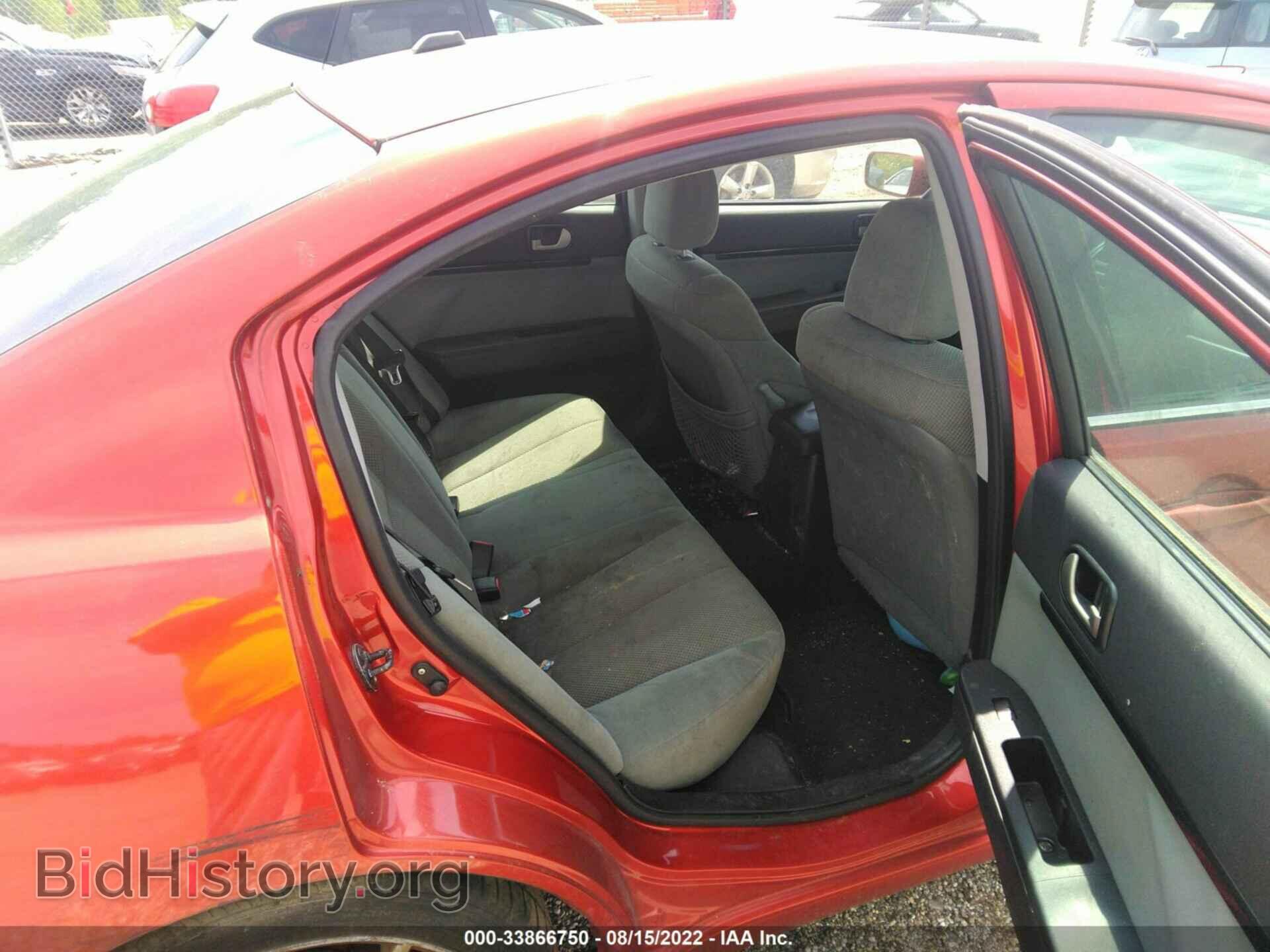 2012 MITSUBISHI GALANT - VIN: 4A32B3FF9CE012765 - Фото 8
