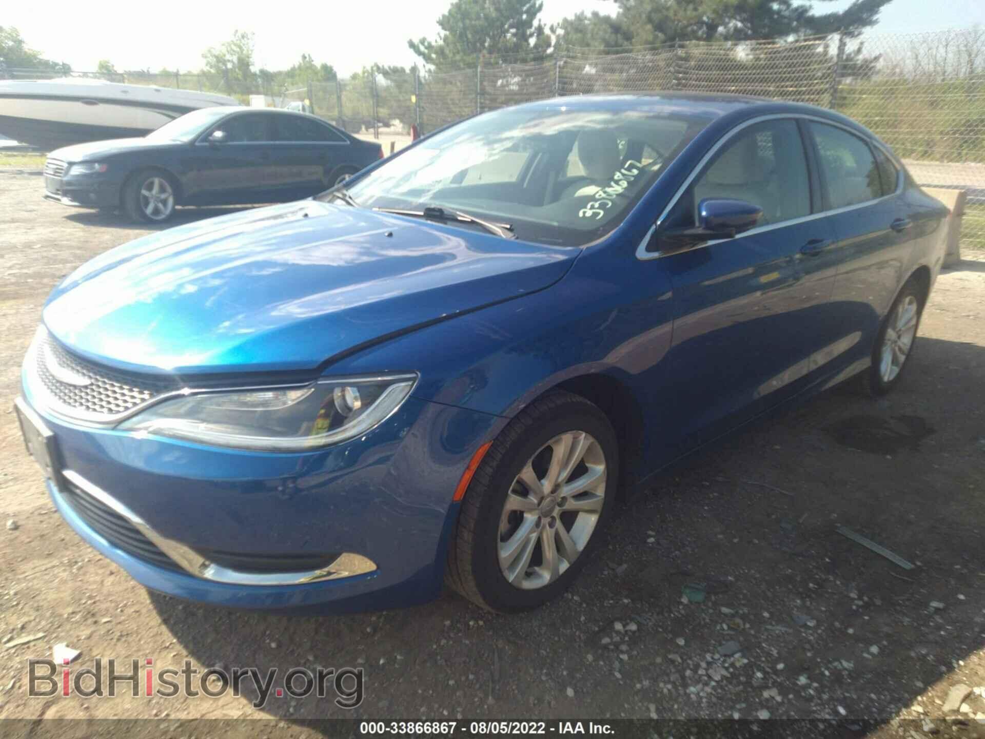 2015 CHRYSLER 200 - VIN: 1C3CCCAB9FN686321 - Фото 2