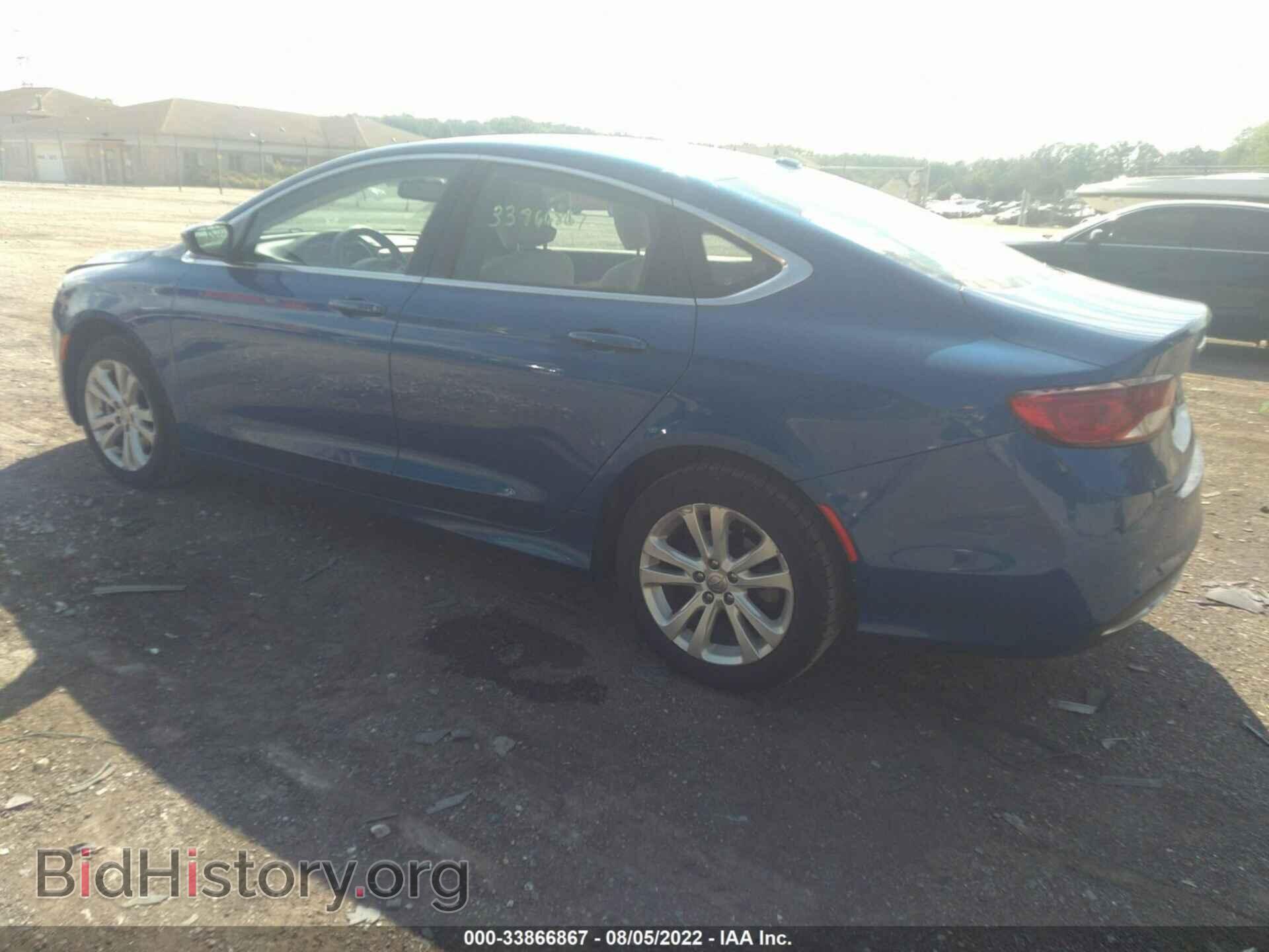2015 CHRYSLER 200 - VIN: 1C3CCCAB9FN686321 - Фото 3