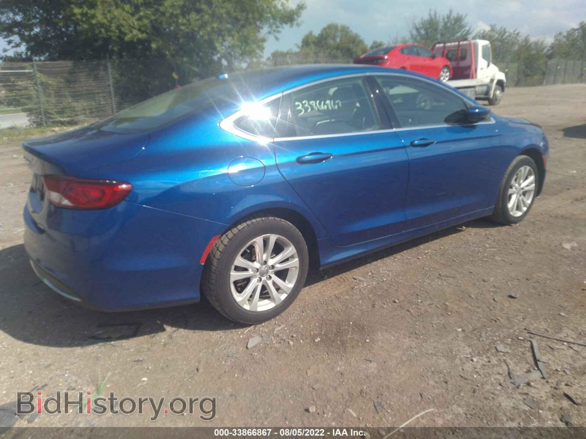 2015 CHRYSLER 200 - VIN: 1C3CCCAB9FN686321 - Фото 4