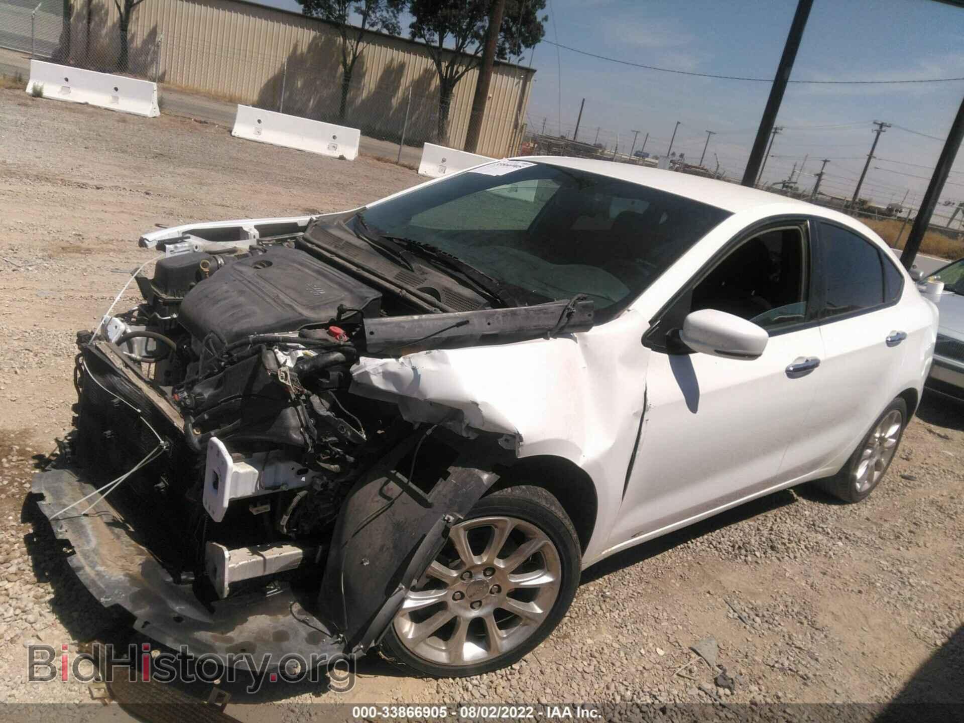 2013 DODGE DART - VIN: 1C3CDFCA5DD257859 - Фото 2