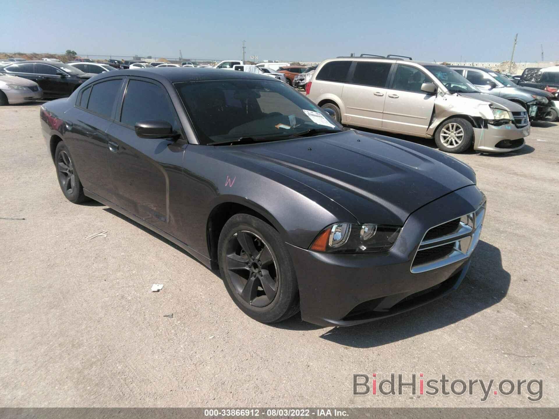 Photo 2C3CDXBG9DH593254 - DODGE CHARGER 2013