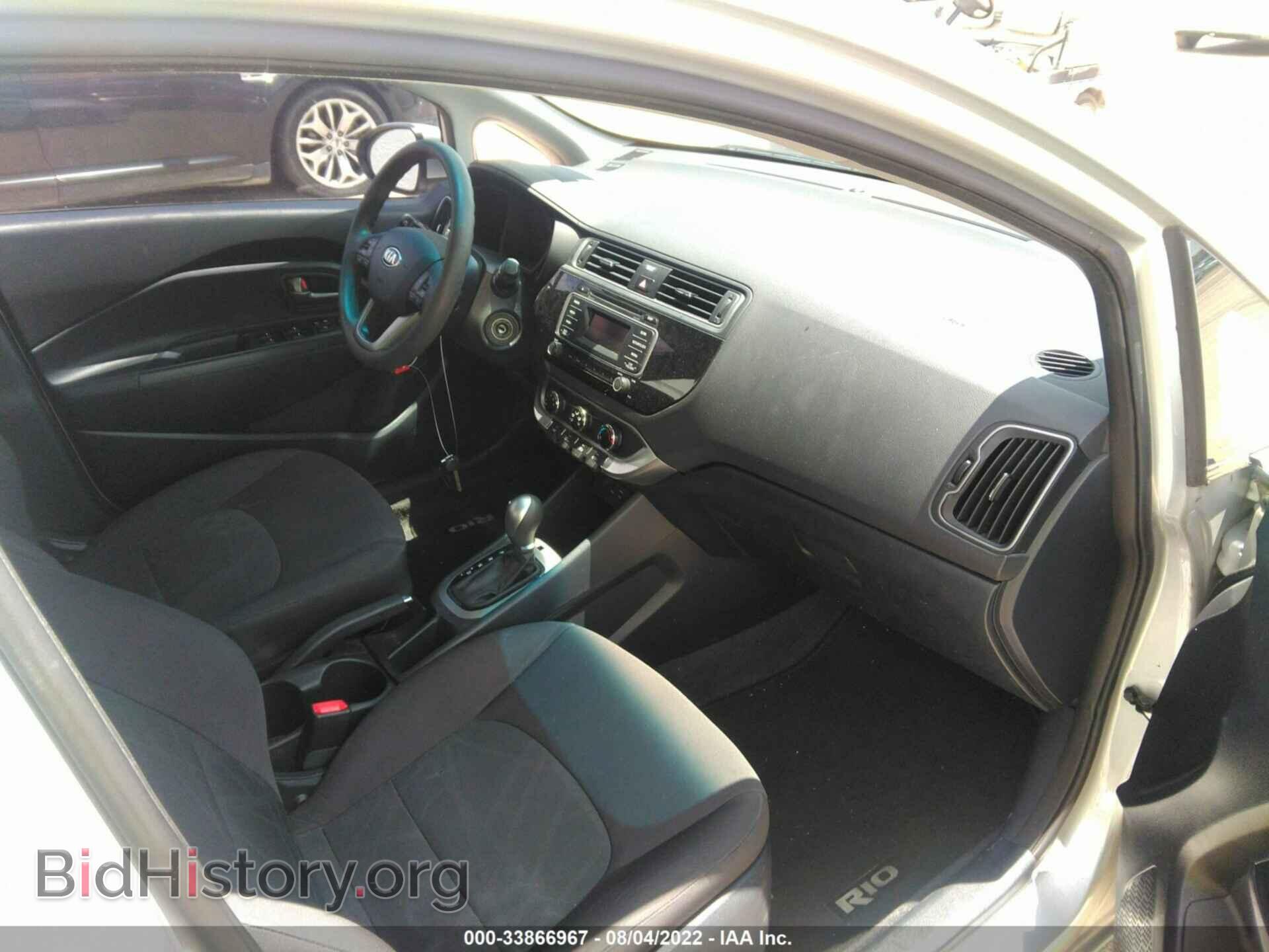 2016 KIA RIO - VIN: KNADM4A35G6657760 - Фото 5