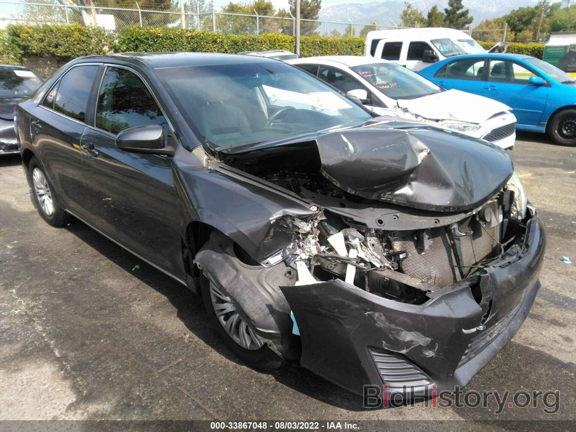 Photo 4T4BF1FK5CR191824 - TOYOTA CAMRY 2012