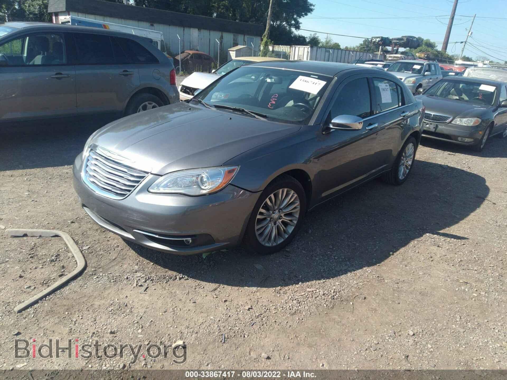 2012 CHRYSLER 200 - VIN: 1C3CCBCG7CN140485 - Фото 2
