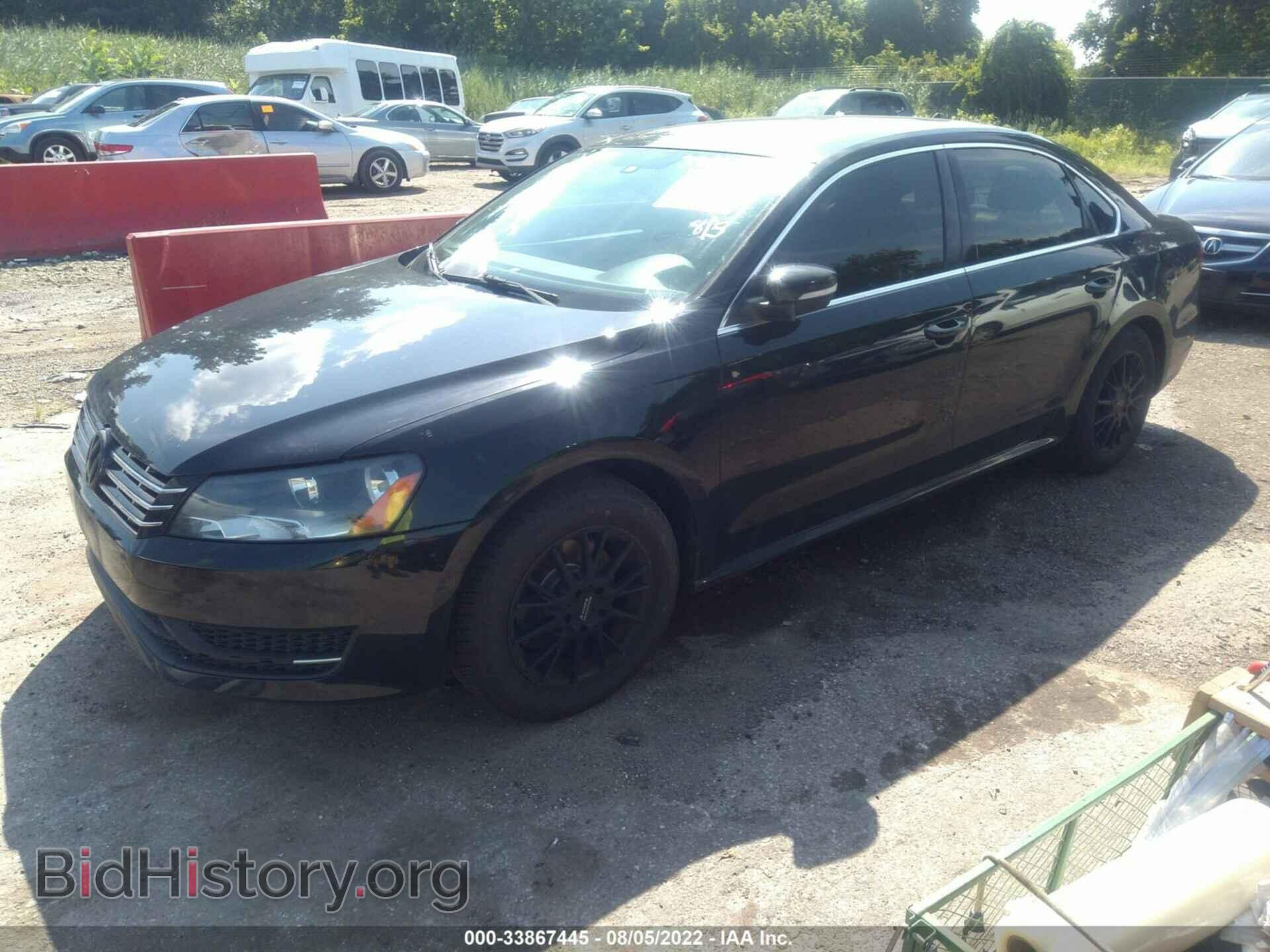 2014 VOLKSWAGEN PASSAT - VIN: 1VWAT7A36EC058694 - Фото 2
