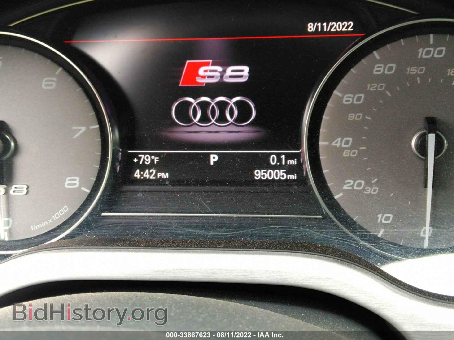 2014 AUDI S8 - VIN: WAUD2AFD9EN005748 - Фото 7