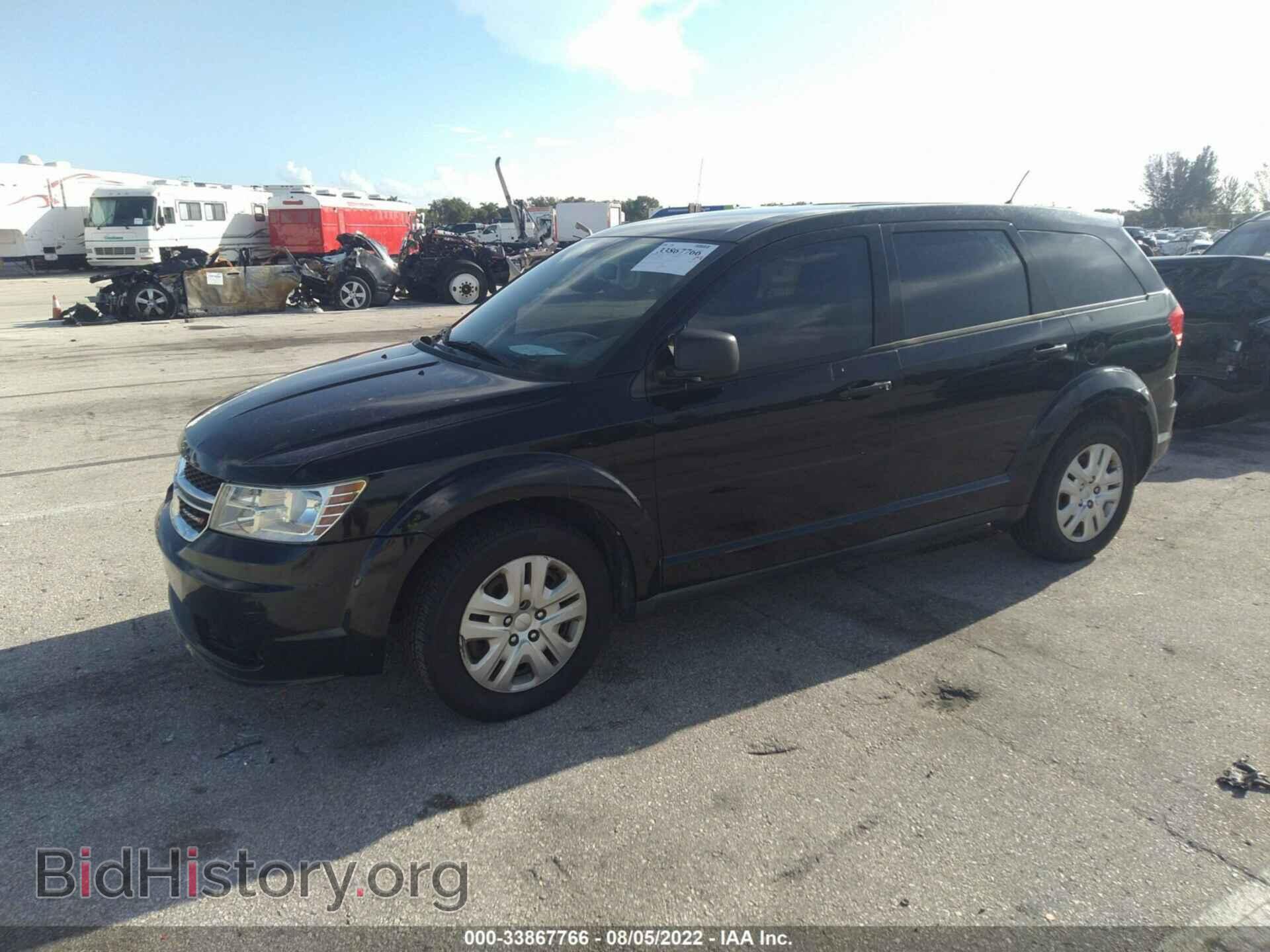 2014 DODGE JOURNEY - VIN: 3C4PDCAB0ET120217 - Фото 2