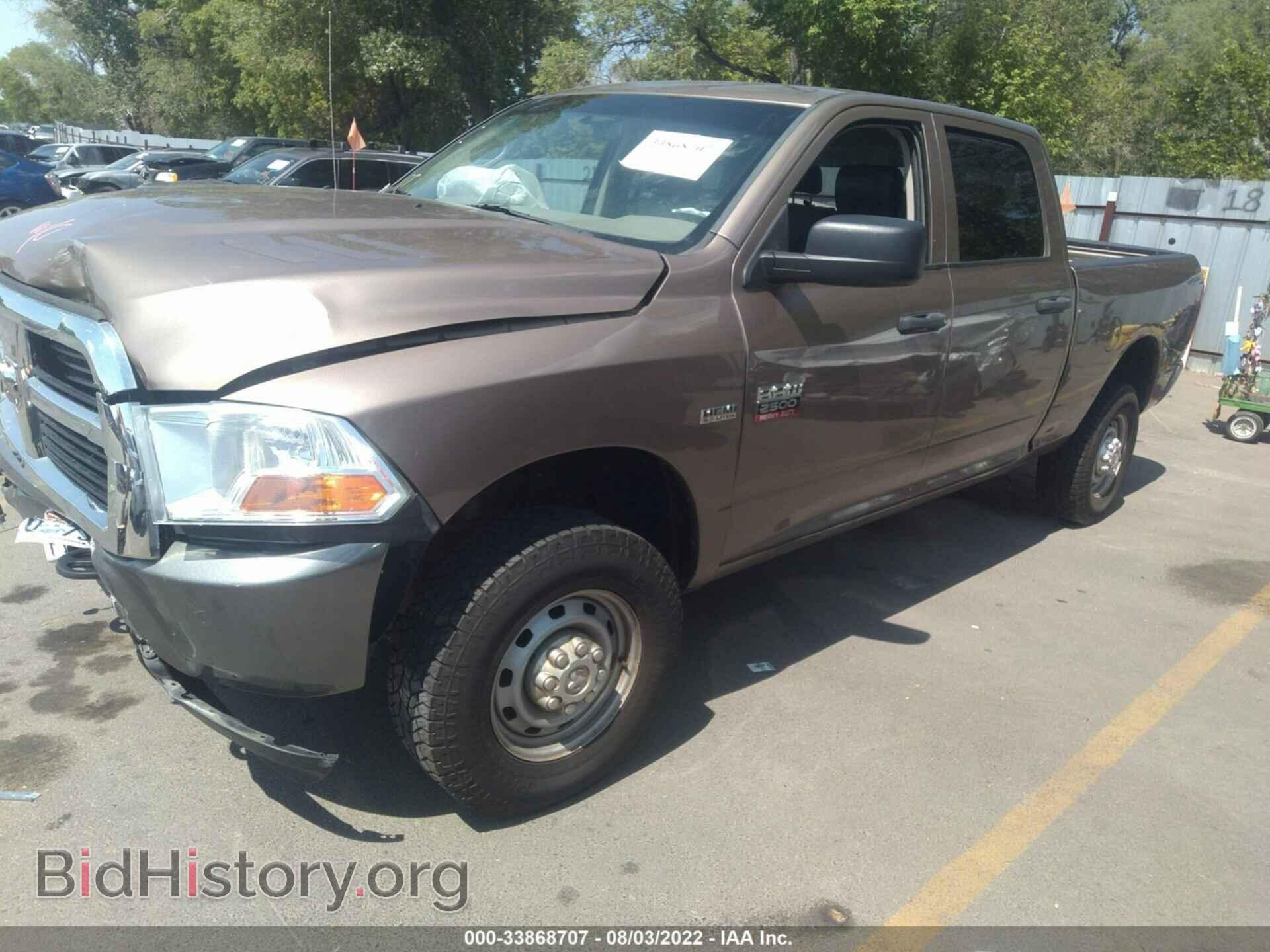 2010 DODGE RAM 2500 - VIN: 3D7TT2CT3AG176226 - Фото 2