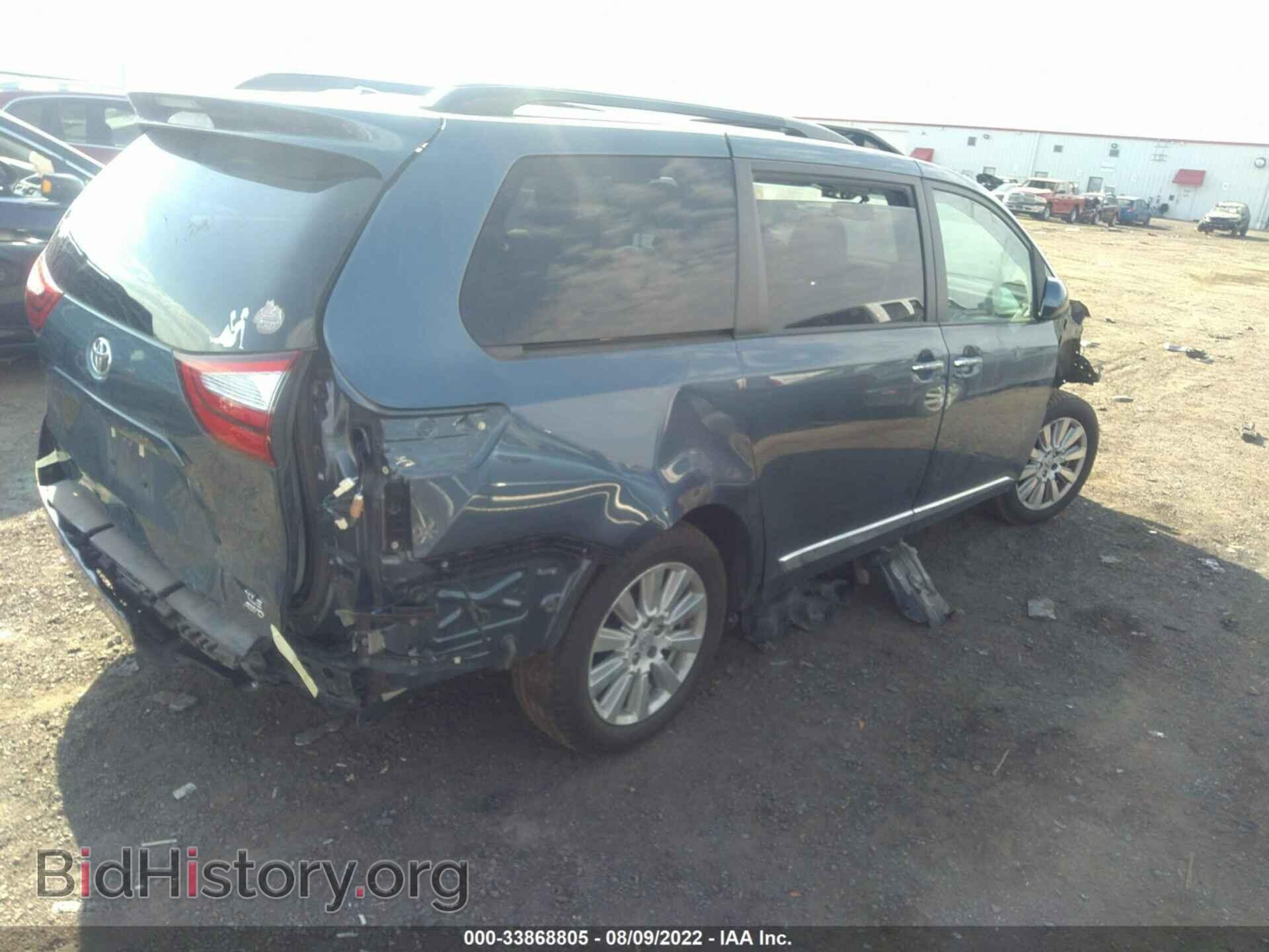 2017 TOYOTA SIENNA - VIN: 5TDDZ3DC0HS166329 - Фото 4