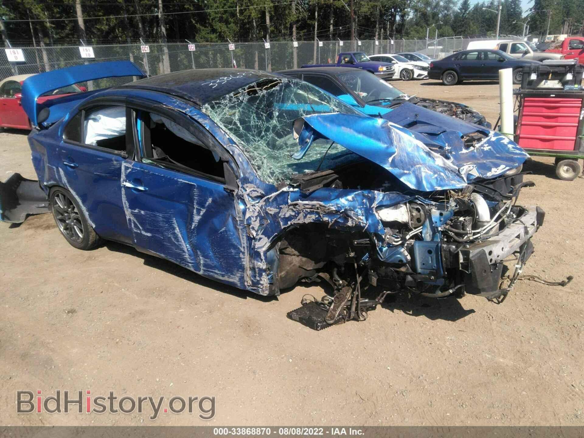 Photo JA32W7FV3FU028717 - MITSUBISHI LANCER EVOLUTION 2015