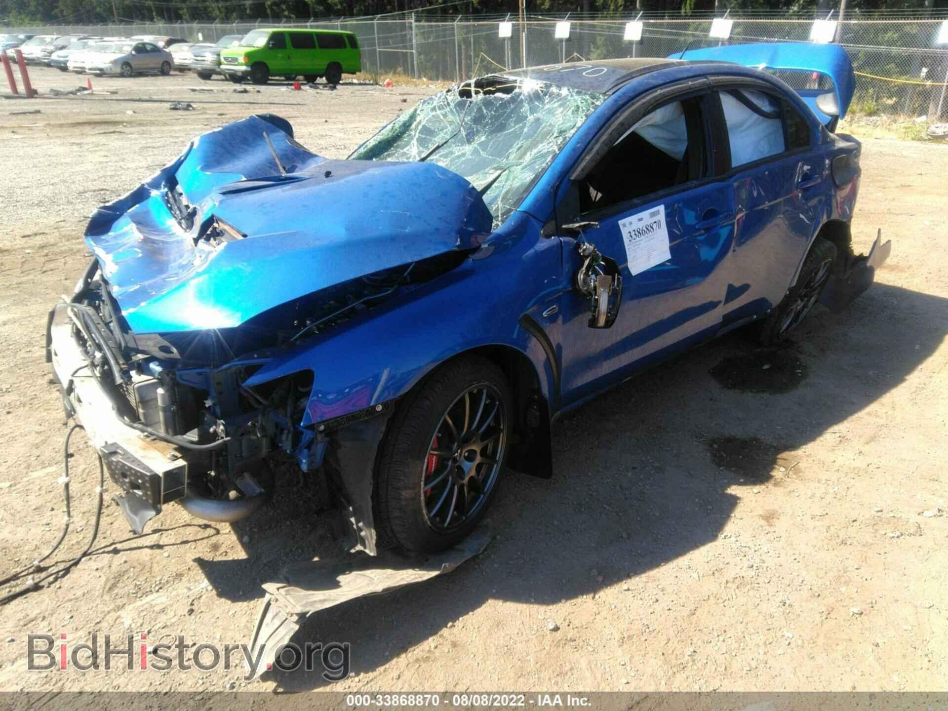 2015 MITSUBISHI LANCER EVOLUTION - VIN: JA32W7FV3FU028717 - Фото 2