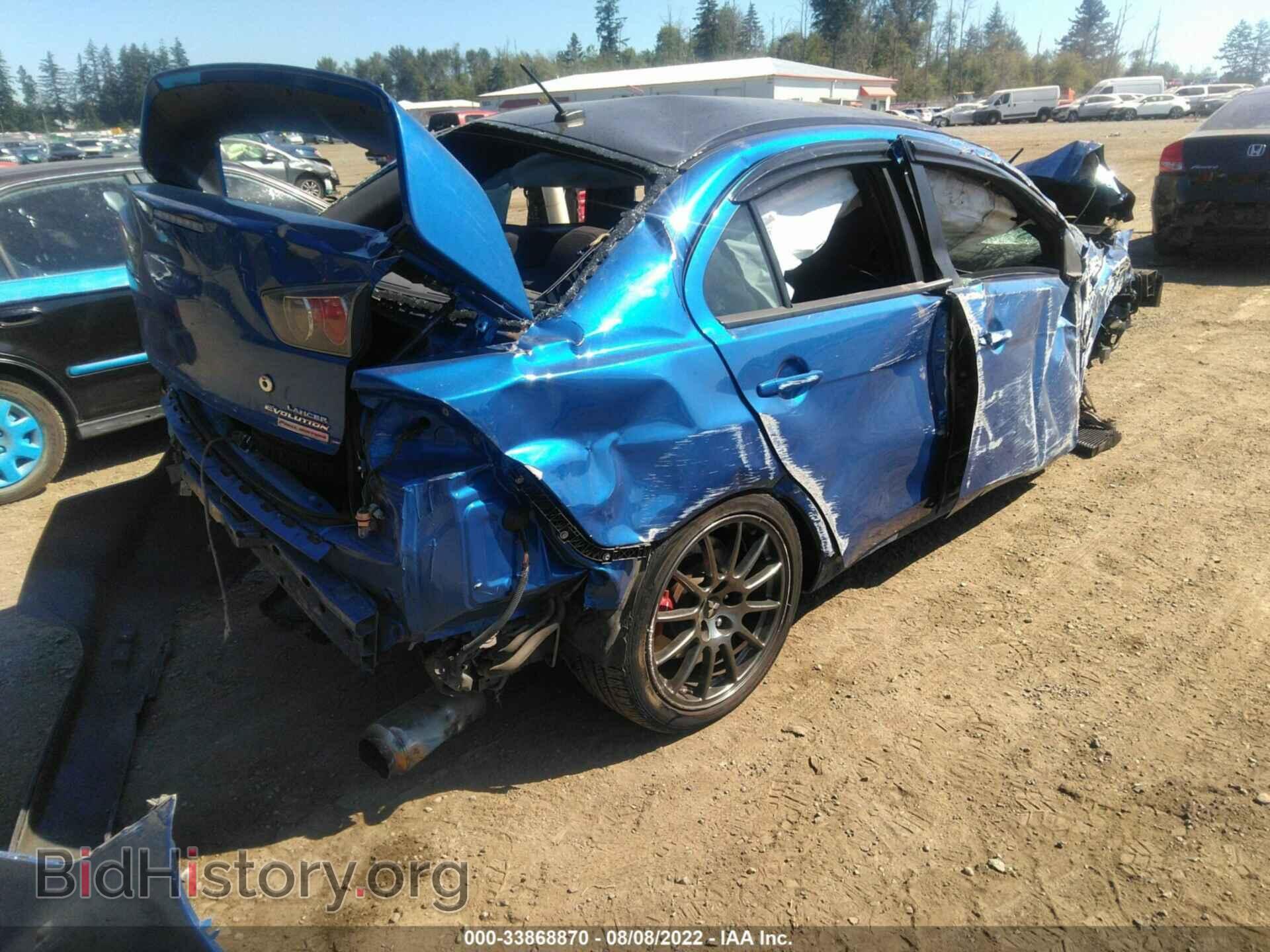 2015 MITSUBISHI LANCER EVOLUTION - VIN: JA32W7FV3FU028717 - Фото 4