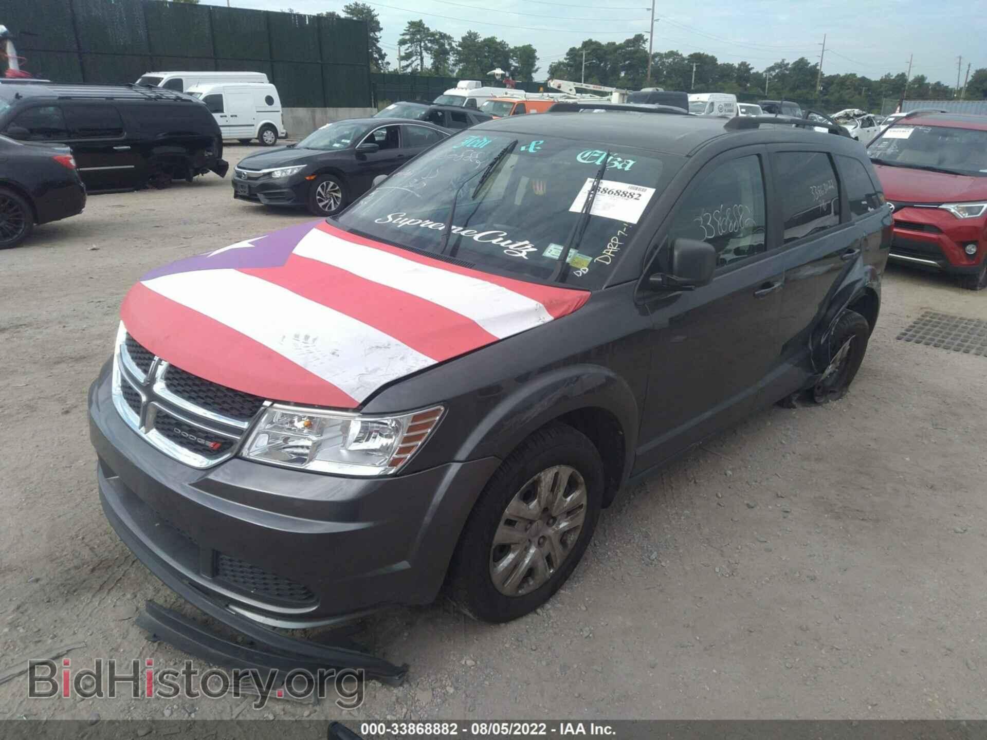 2017 DODGE JOURNEY - VIN: 3C4PDCABXHT551636 - Фото 2