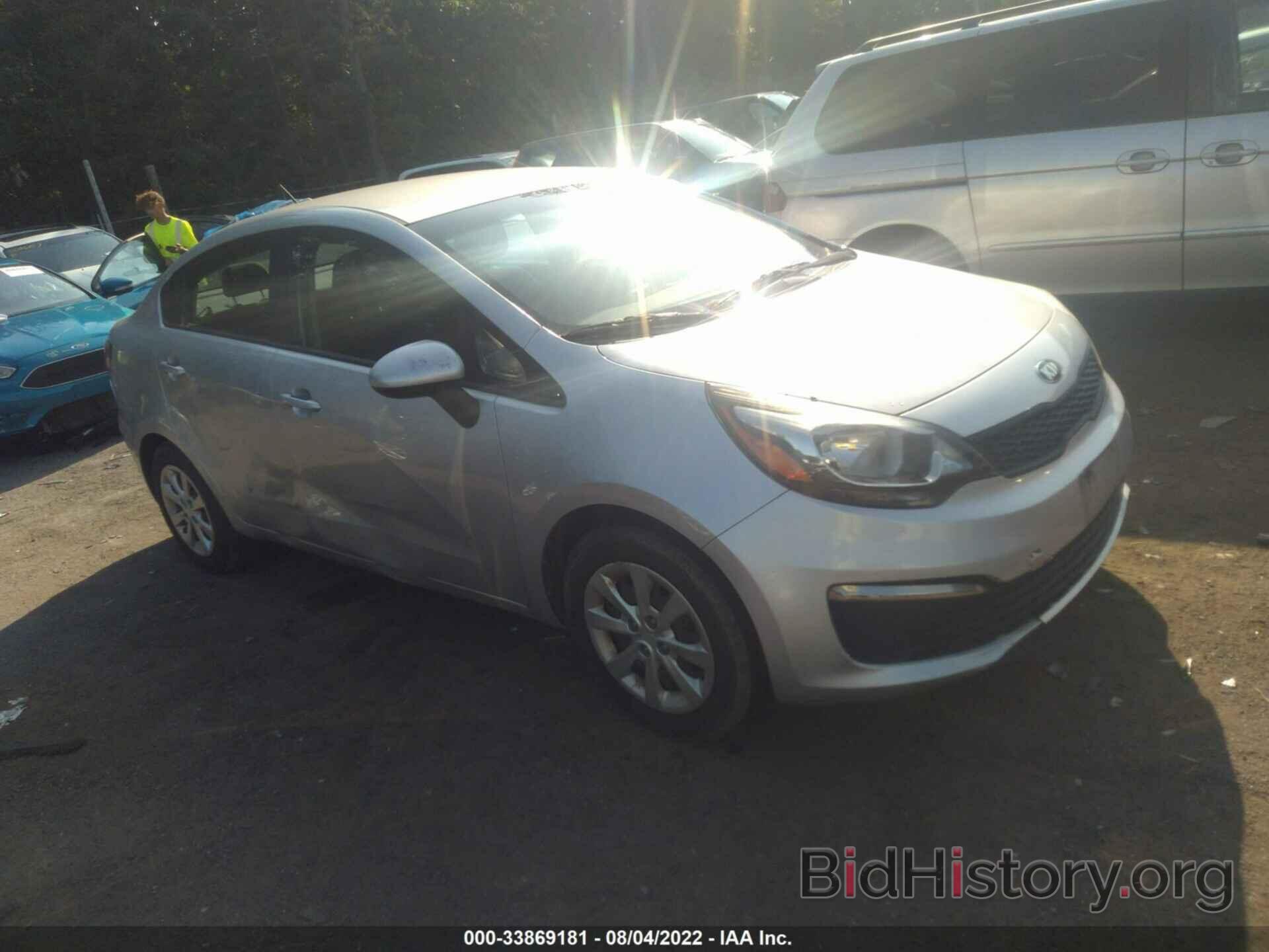 Photo KNADM4A31G6548650 - KIA RIO 2016