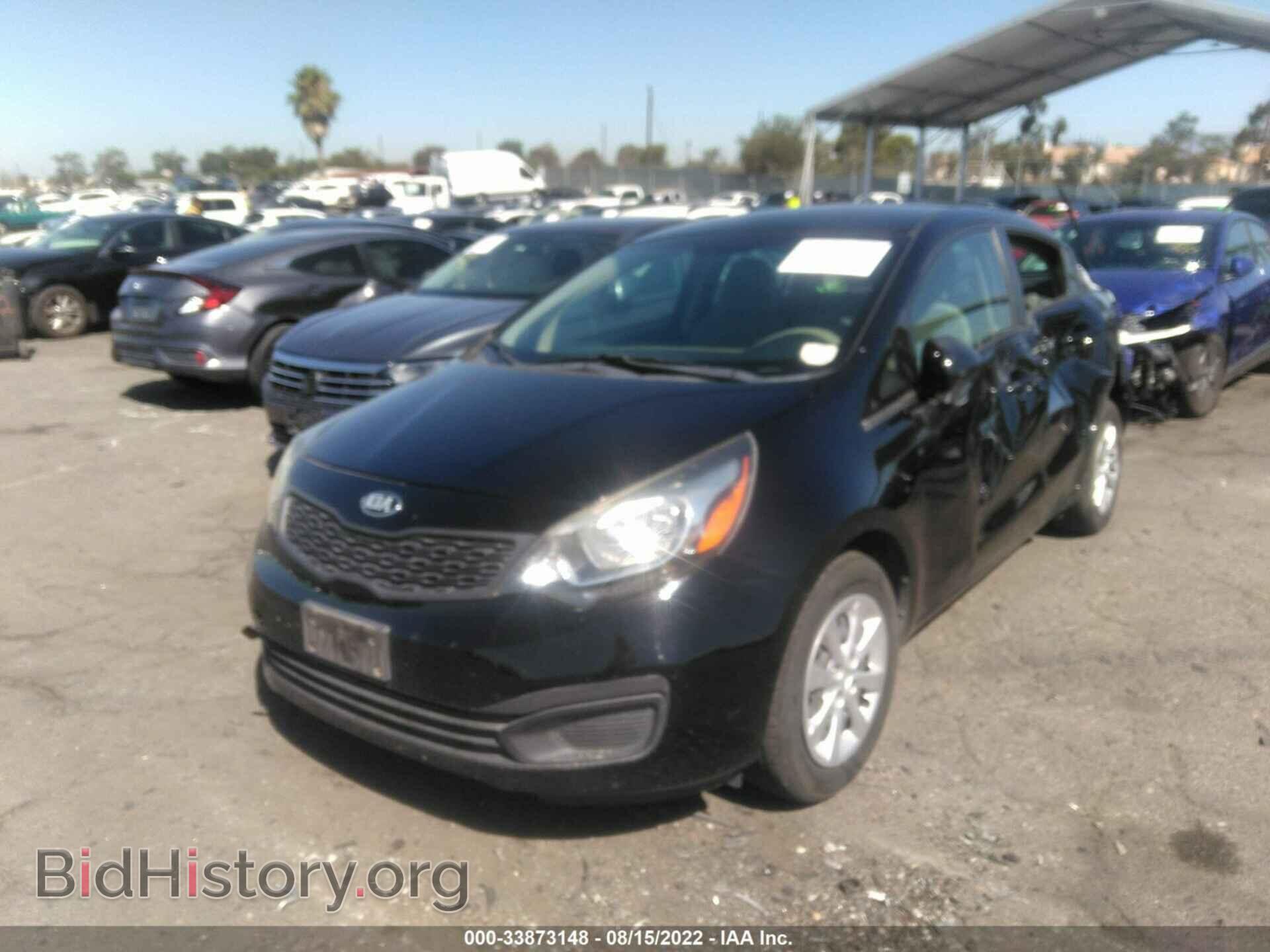 2015 KIA RIO - VIN: KNADM4A35F6527640 - Фото 2