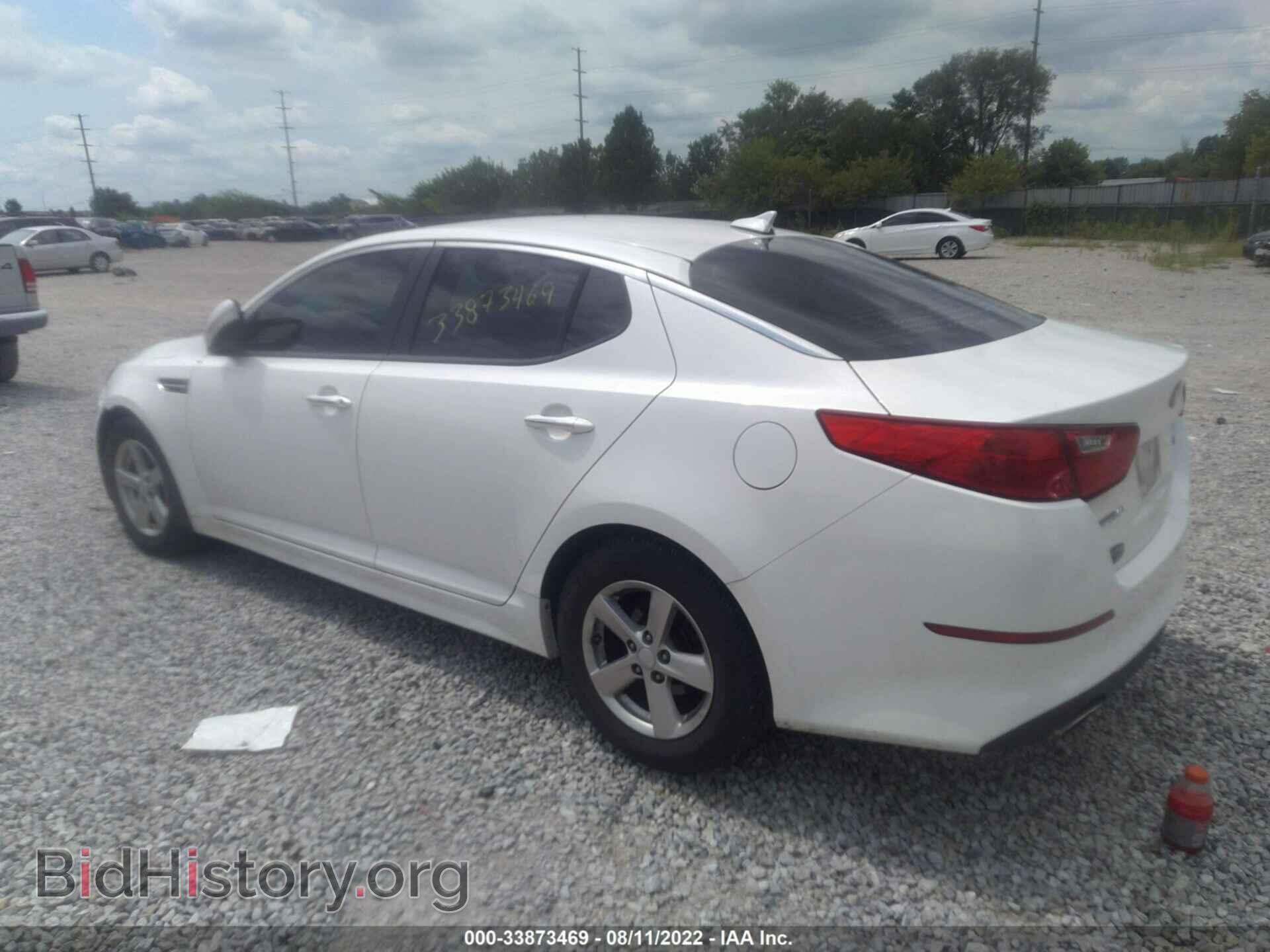 2015 KIA OPTIMA - VIN: KNAGM4A73F5574686 - Фото 3