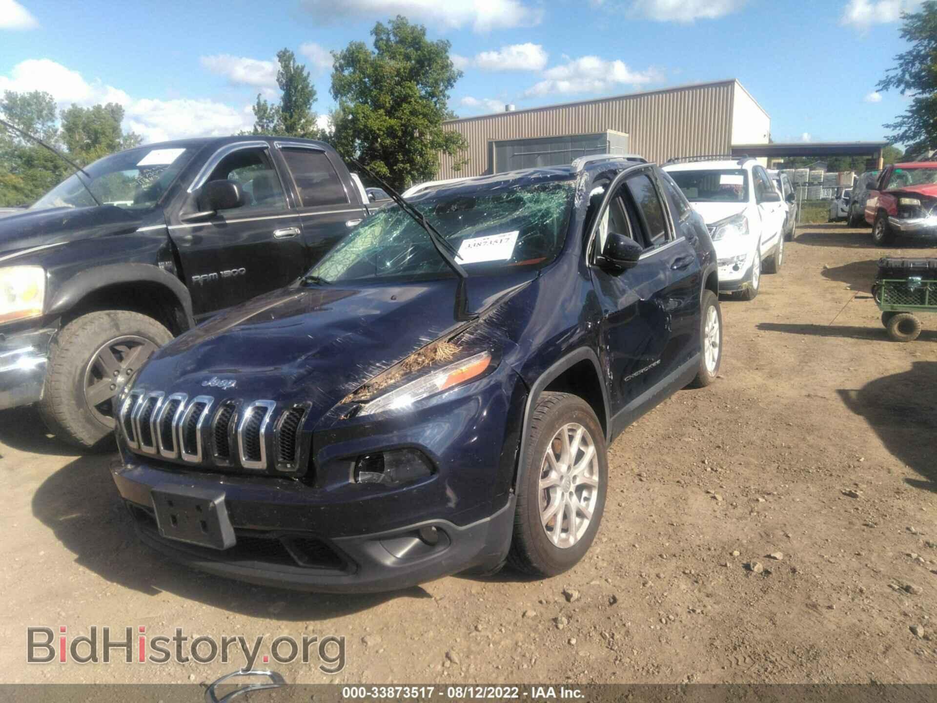 2015 JEEP CHEROKEE - VIN: 1C4PJLCB0FW706594 - Фото 2