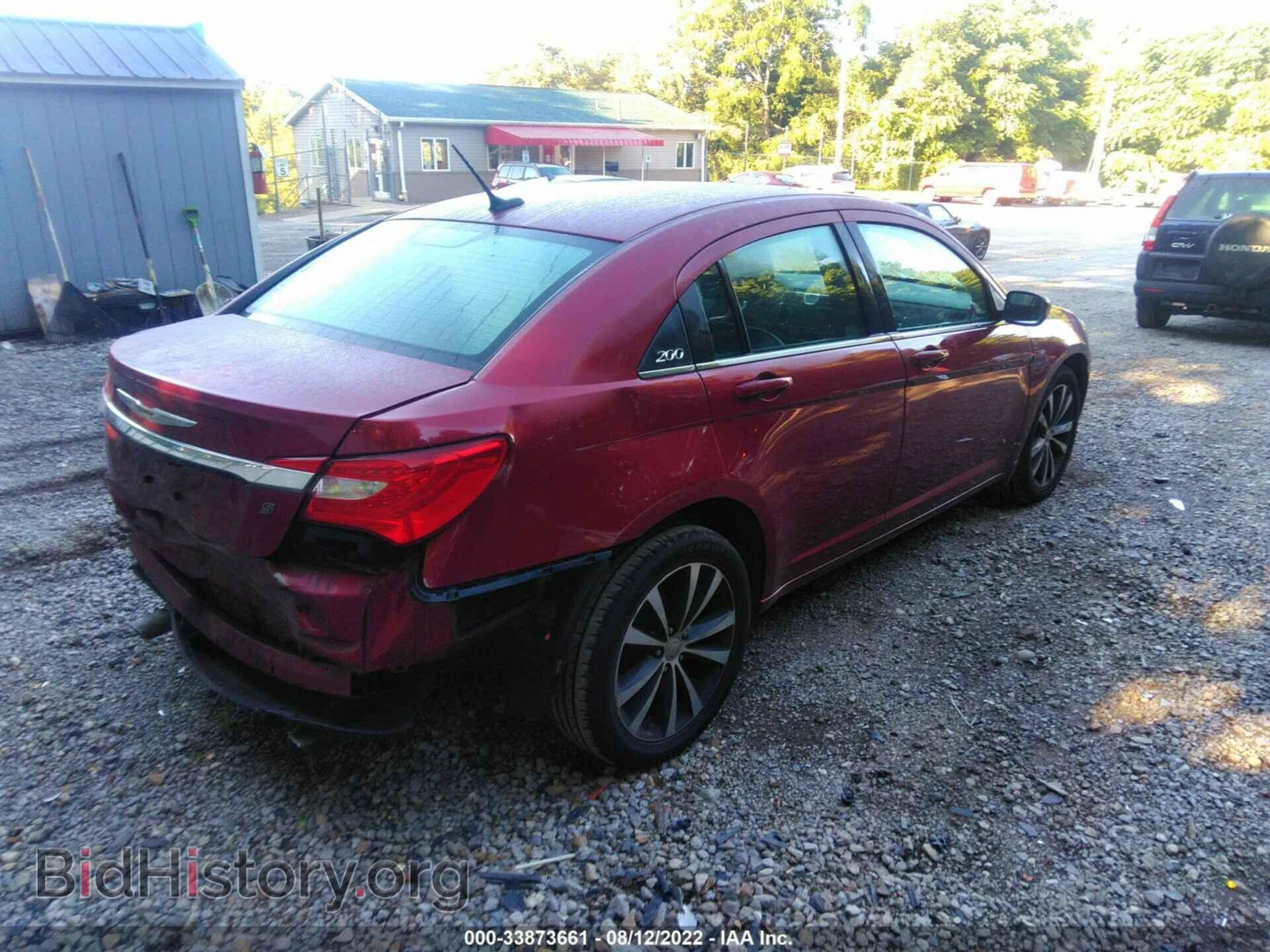 2013 CHRYSLER 200 - VIN: 1C3CCBCG2DN699296 - Фото 4
