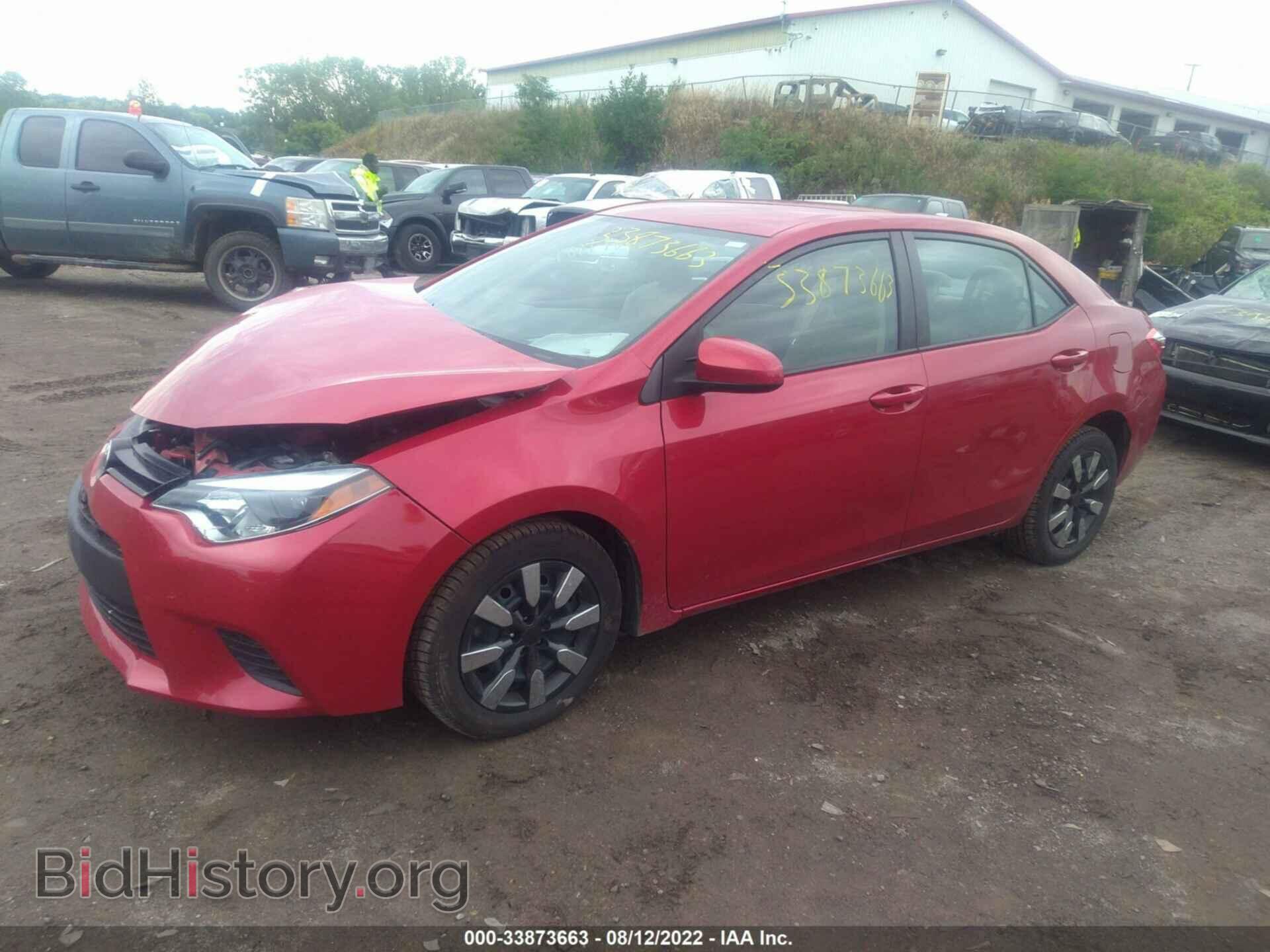 2014 TOYOTA COROLLA - VIN: 2T1BURHEXEC185933 - Photo 2