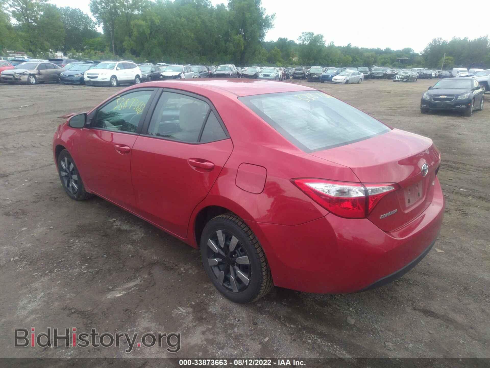 2014 TOYOTA COROLLA - VIN: 2T1BURHEXEC185933 - Photo 3