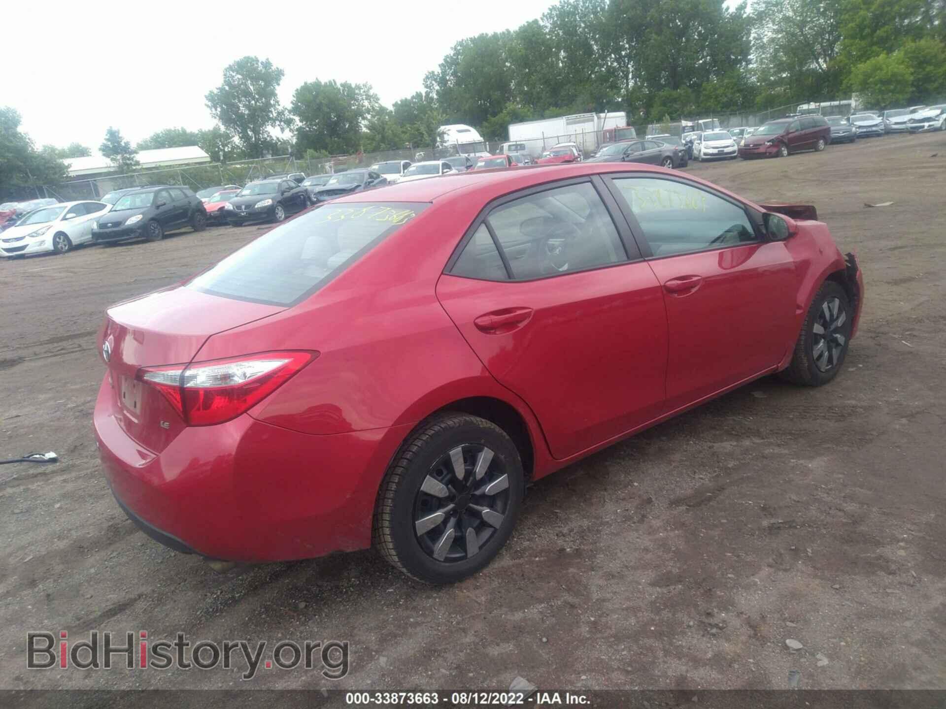 2014 TOYOTA COROLLA - VIN: 2T1BURHEXEC185933 - Photo 4