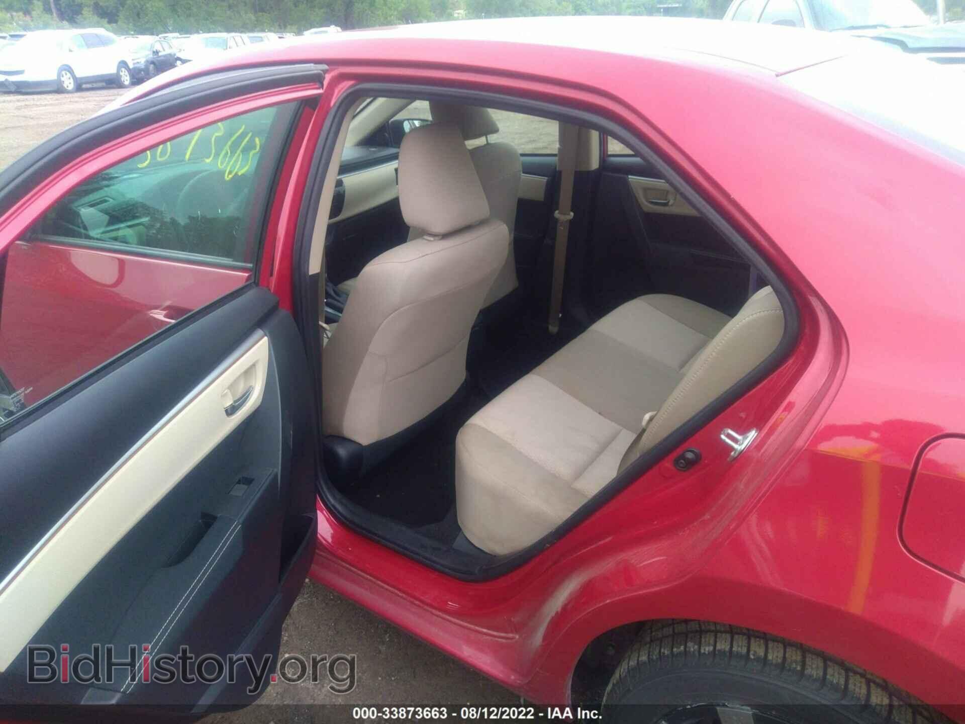 2014 TOYOTA COROLLA - VIN: 2T1BURHEXEC185933 - Photo 8